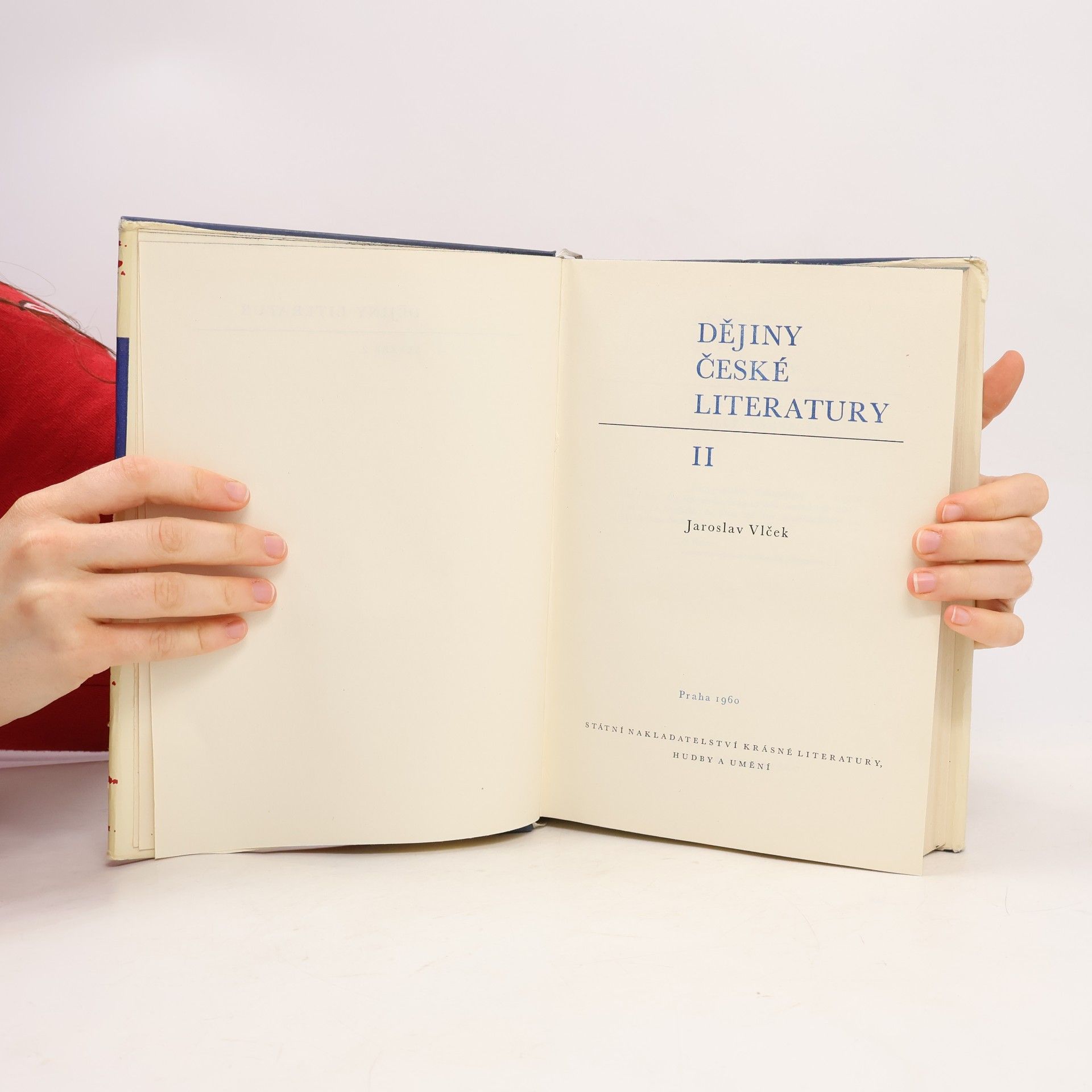 Jaroslav Vlček Dějiny české literatury 2