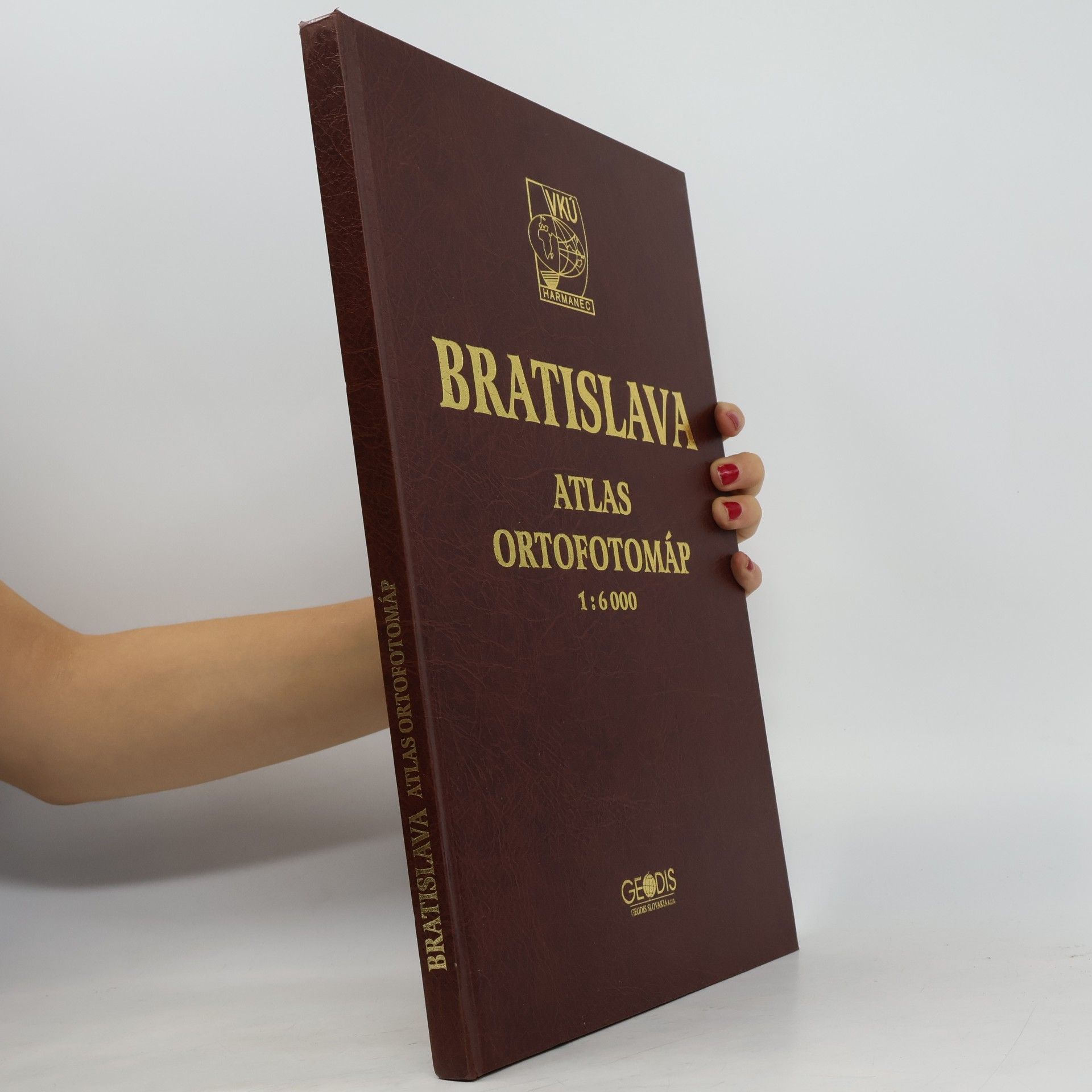 Kolektiv autorů Bratislava: Atlas ortofotomáp 1 : 6000
