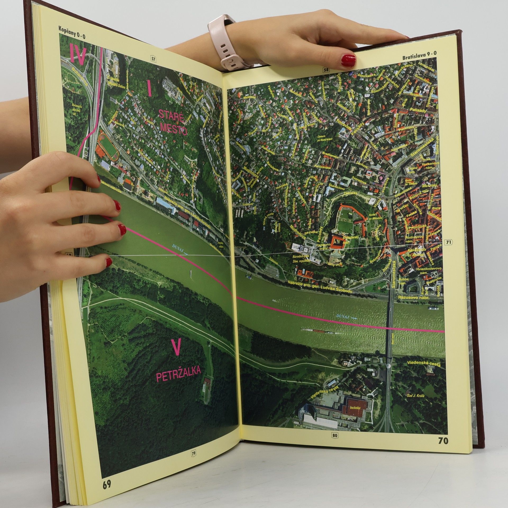 Kolektiv autorů Bratislava: Atlas ortofotomáp 1 : 6000