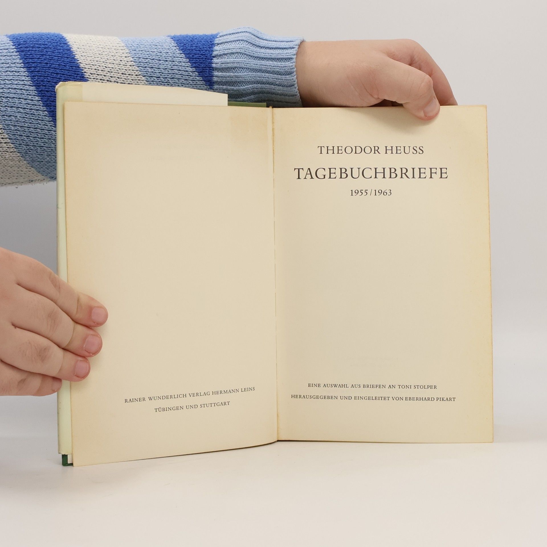 Theodor Heuss Tagebuchbriefe 1955/1963