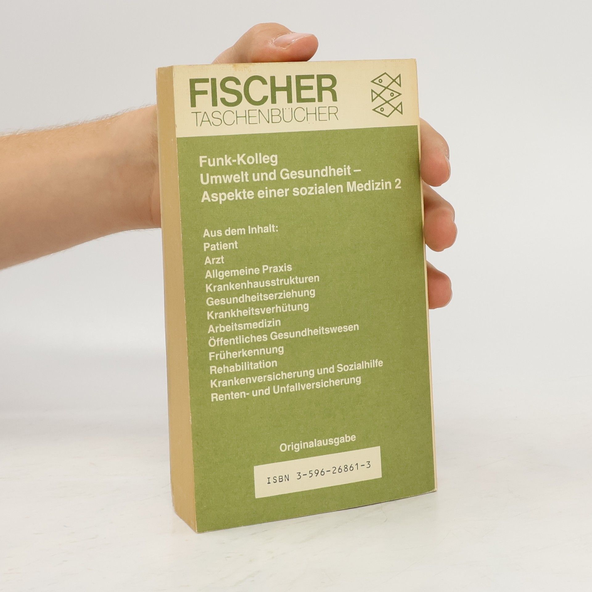 Hans Schaefer Funkkolleg Umwelt und Gesundheit