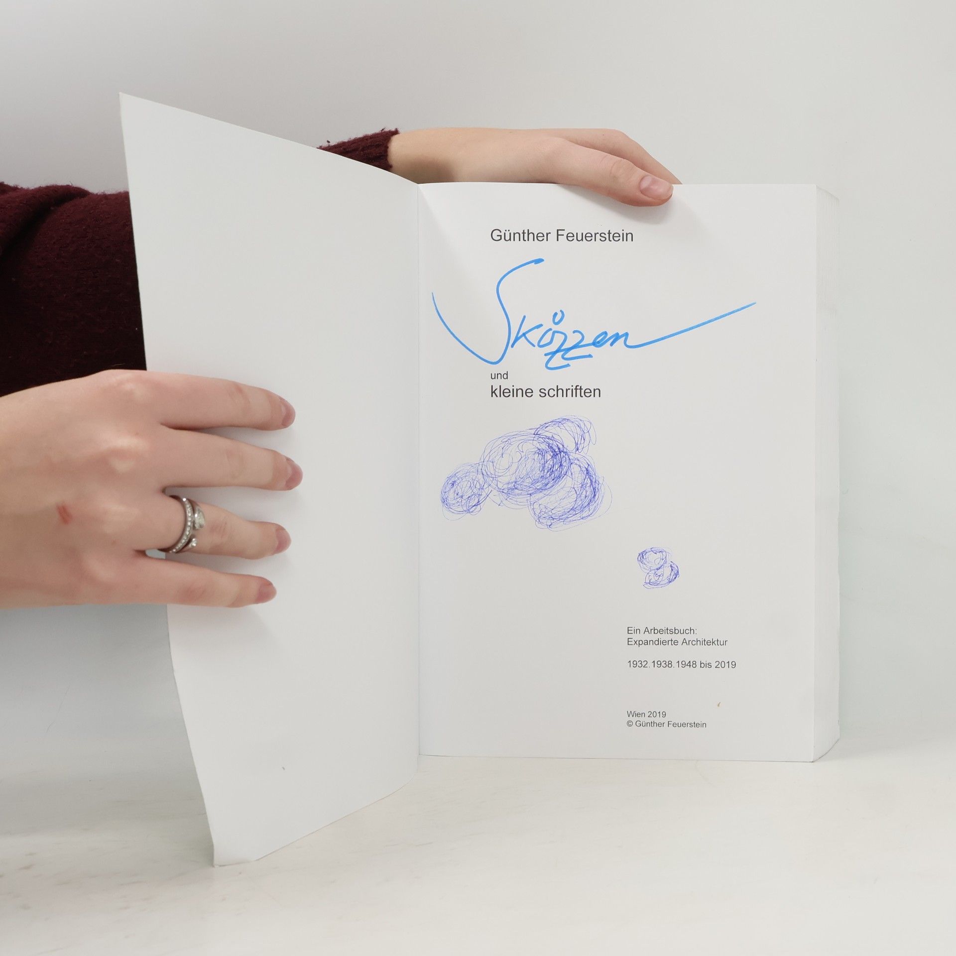 Günther Feuerstein Skizzen und kleine schriften