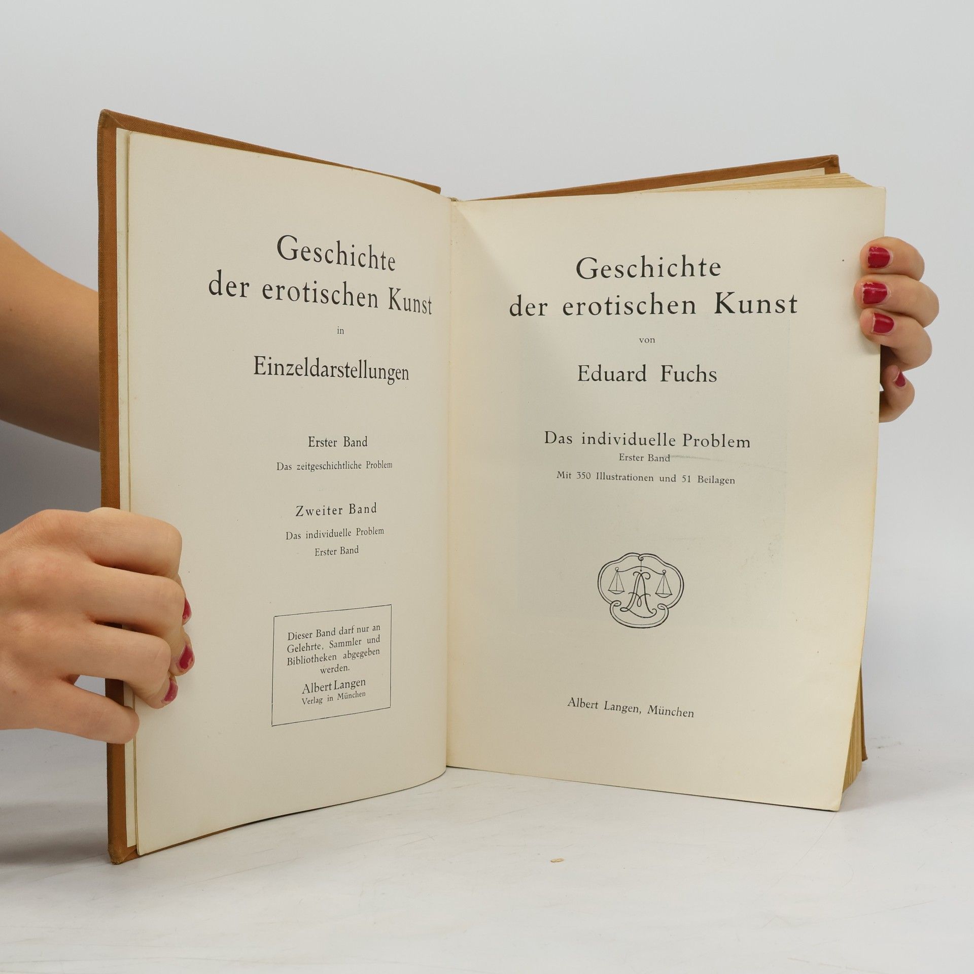 Eduard Fuchs Geschichte der erotischen Kunst