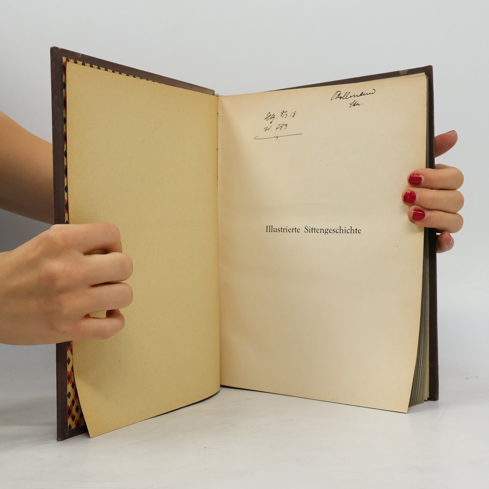 Eduard Fuchs Illustrierte Sittengeschichte