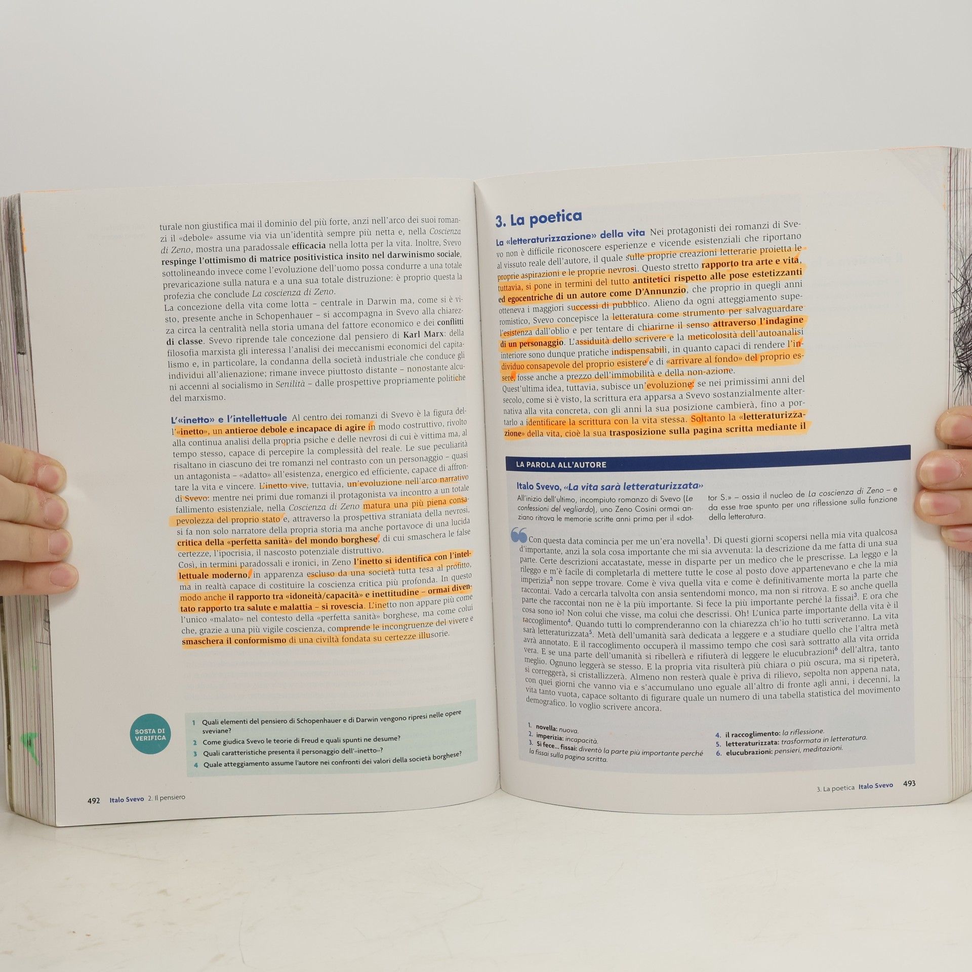 A. Roncoroni Noi c'eravamo: Autori e testi della letteratura