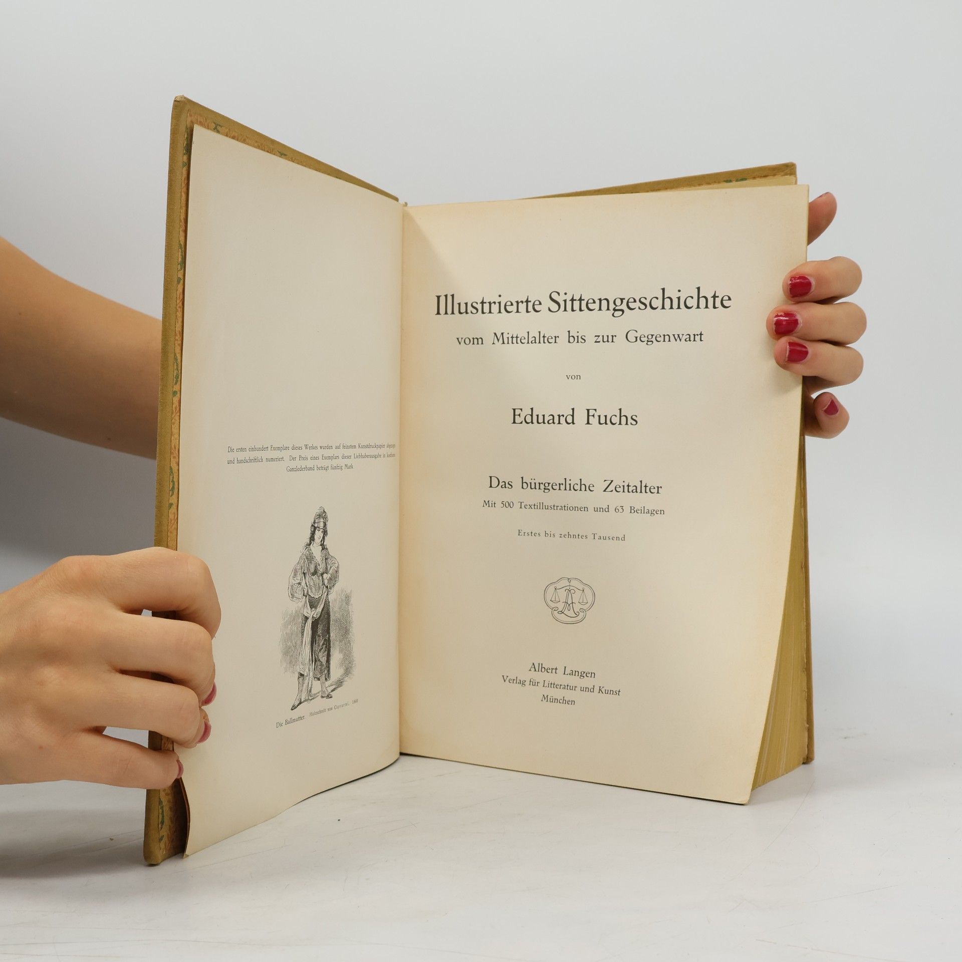 Eduard Fuchs Illustrierte Sittengeschichte