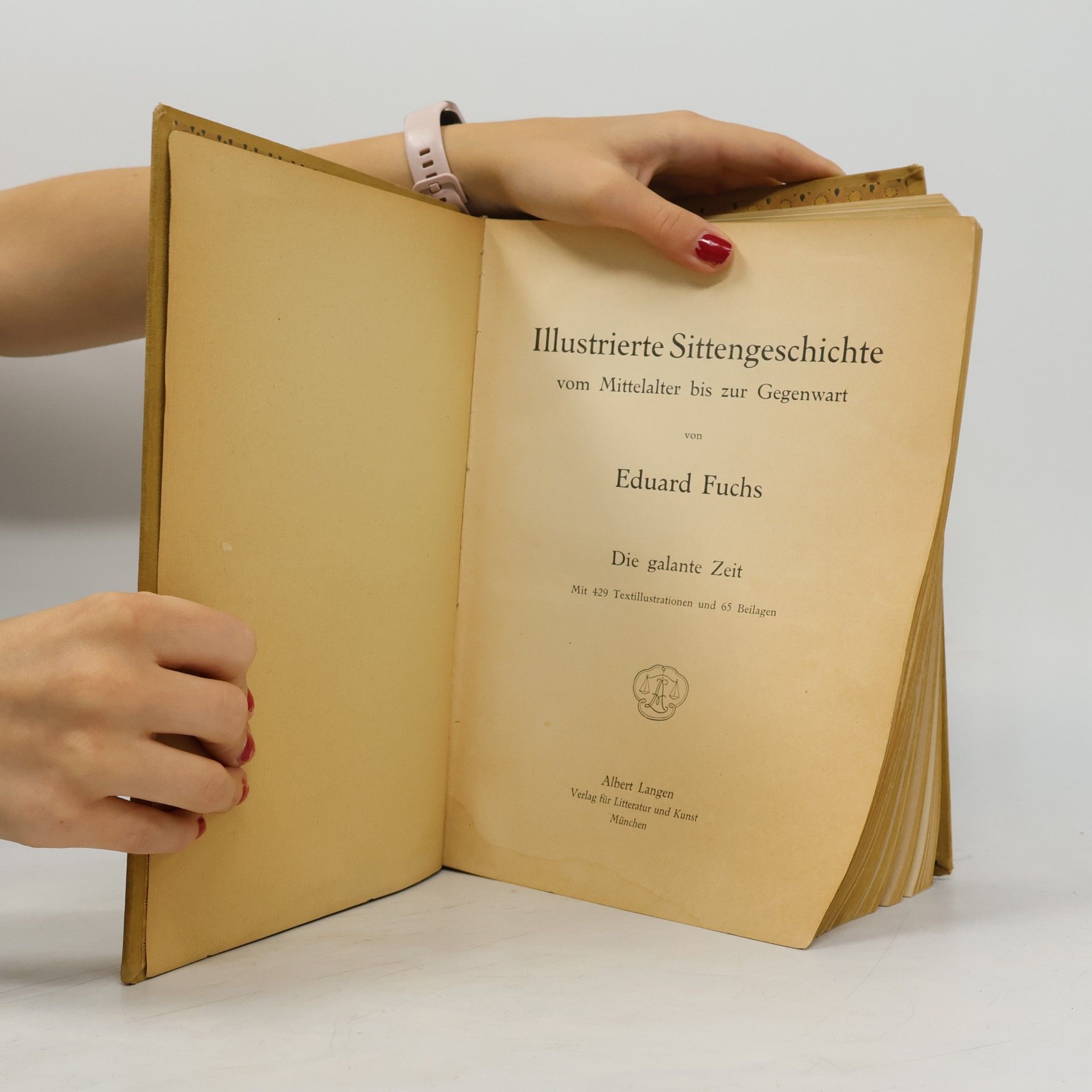 Eduard Fuchs Illustrierte Sittengeschichte
