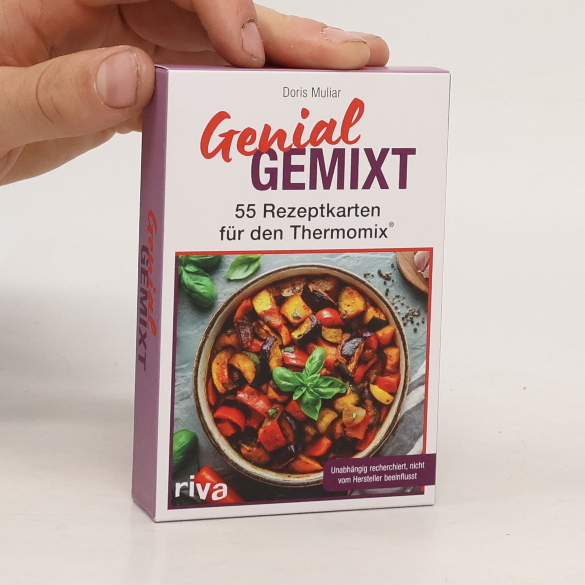 Genial gemixt – 55 Rezeptkarten für den Thermomix®: Leckere Gerichte für Suppen, Hauptgerichte, Desserts – einfach, praktisch und flexibel kochen im Alltag