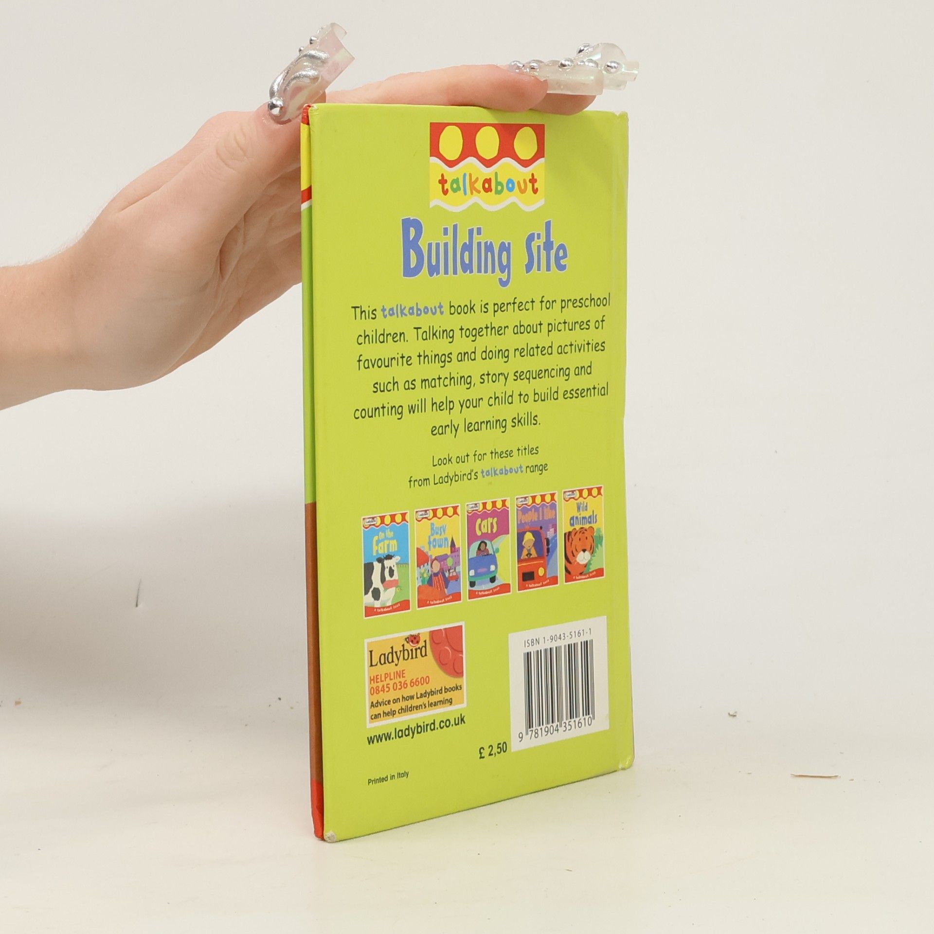 Lorraine Horsley Toddler Talkabout: Building Site