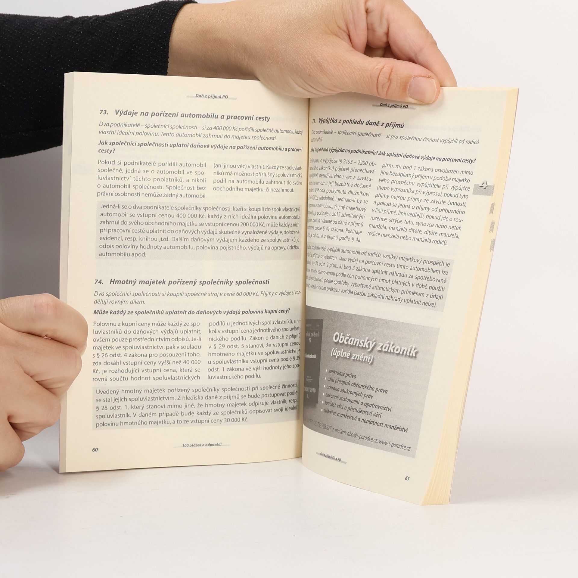 Poradce s.r.o. 100 otázek a odpovědí