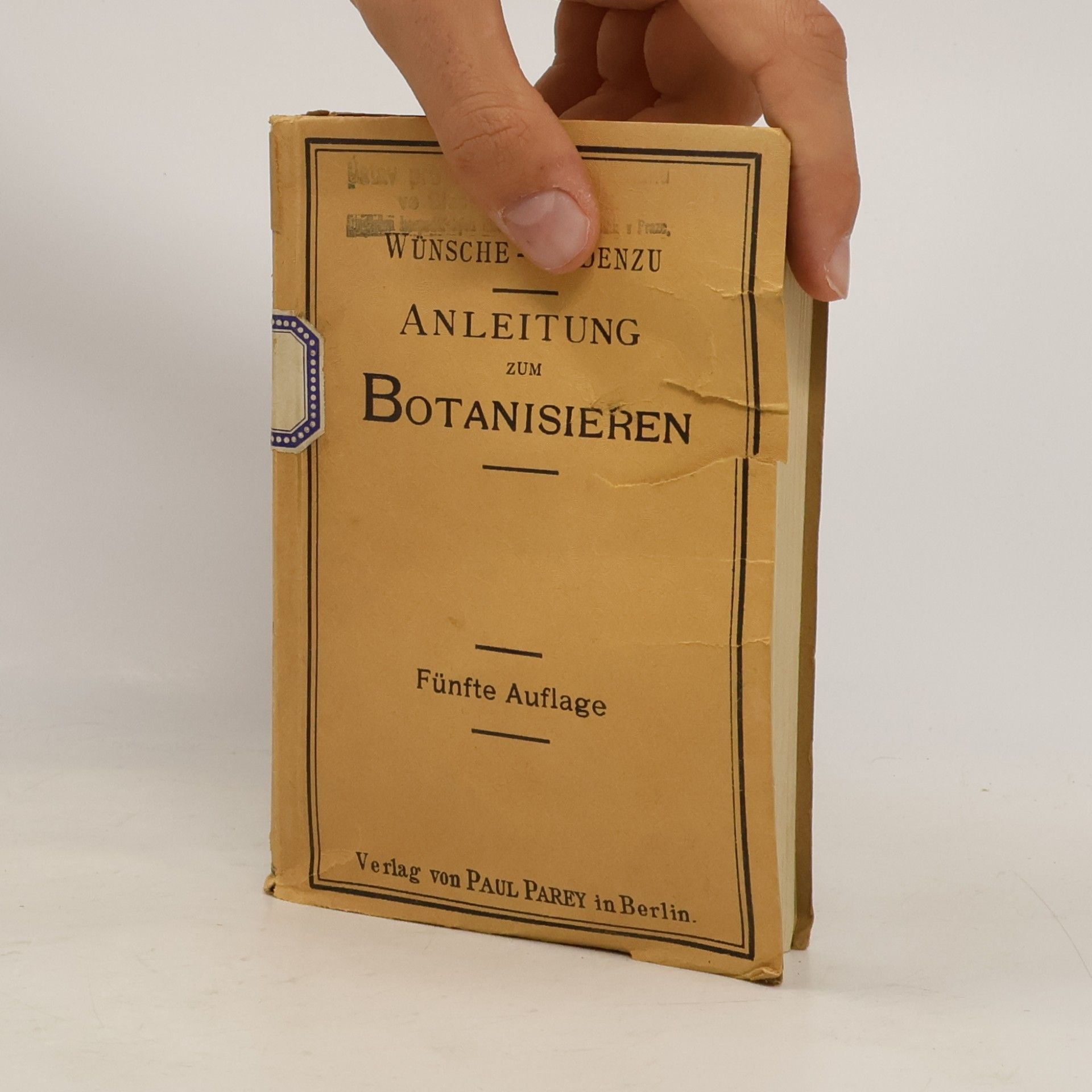 Wünsche Anleitung zum Botanisieren