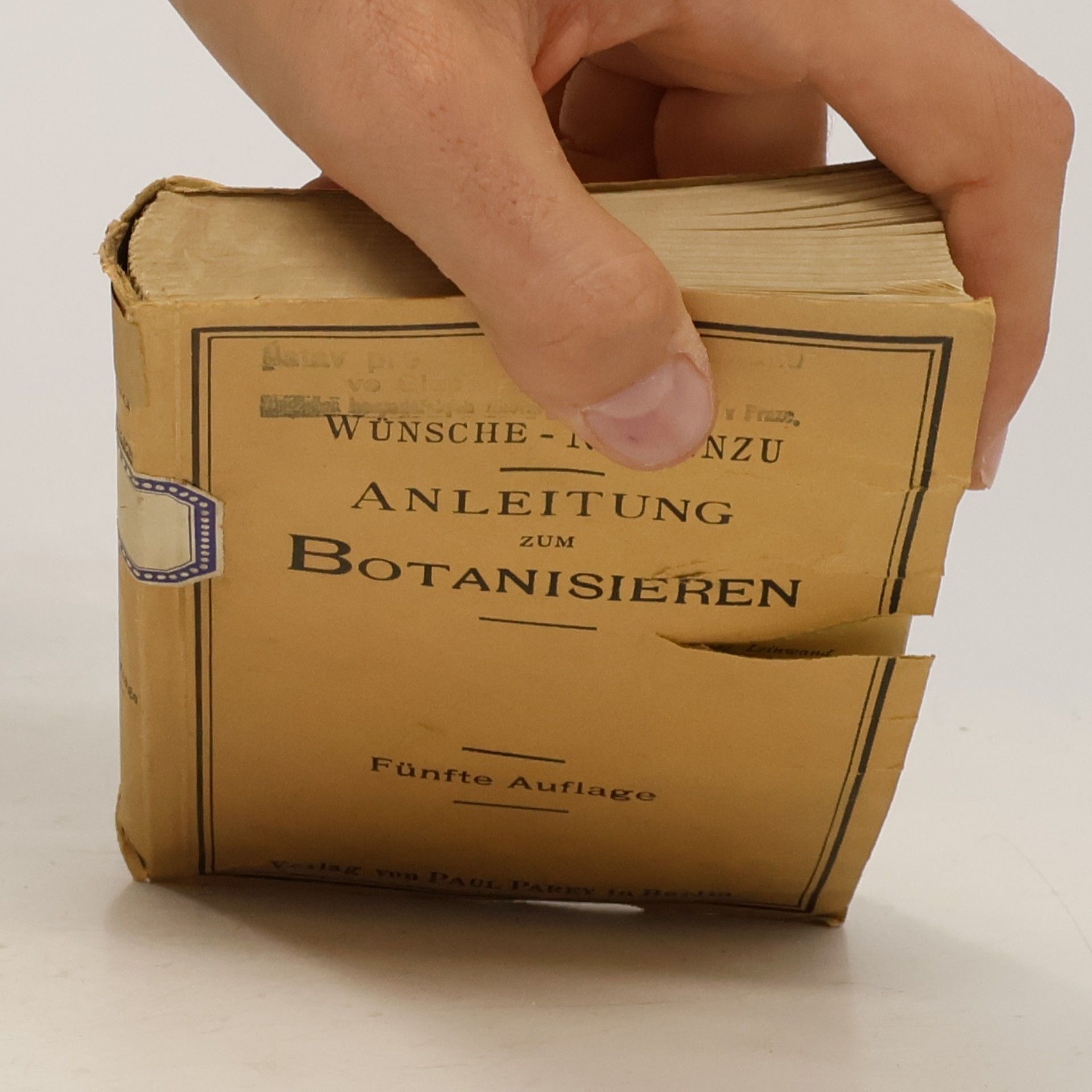 Wünsche Anleitung zum Botanisieren