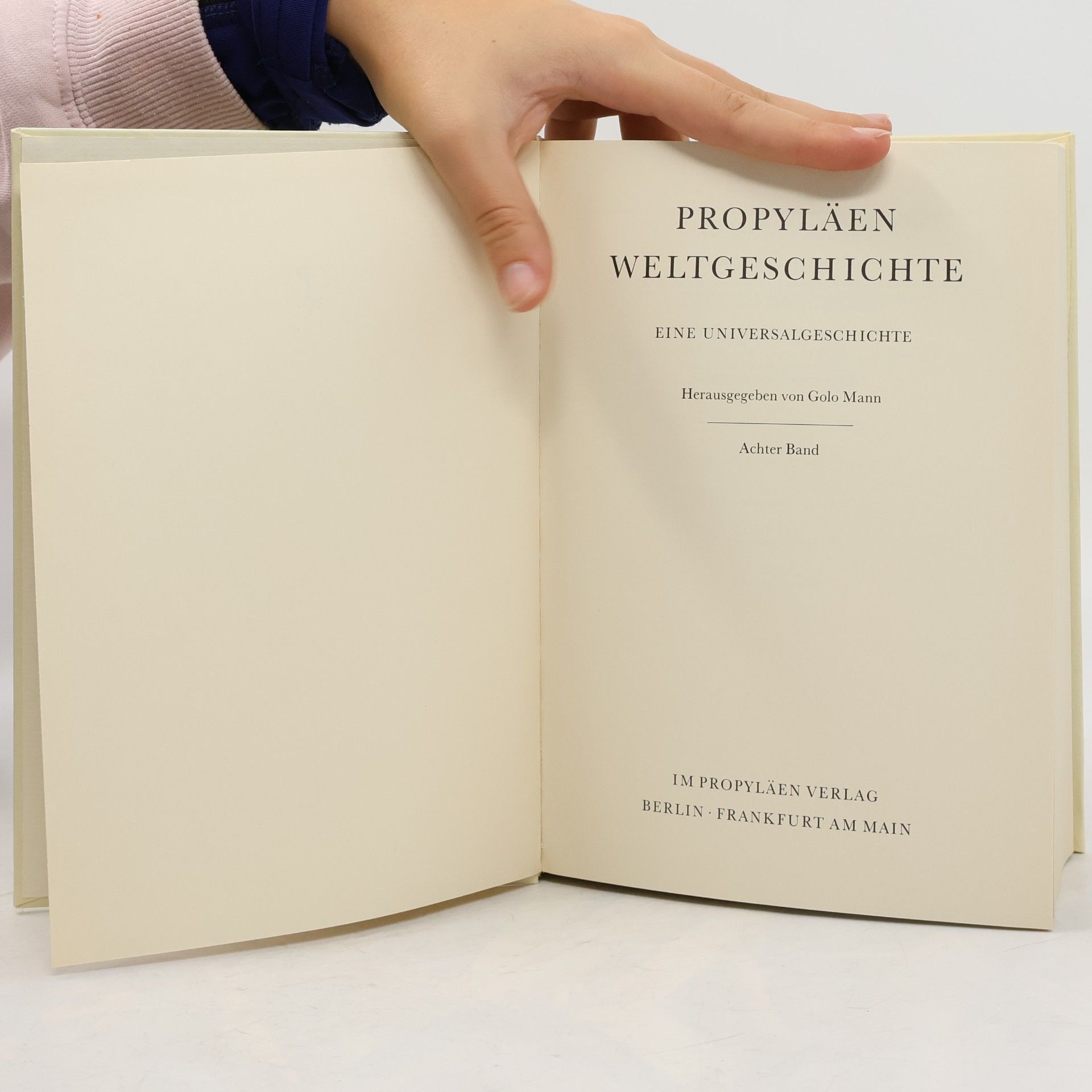 Alfred Heuß Propyläen-Weltgeschichte 8