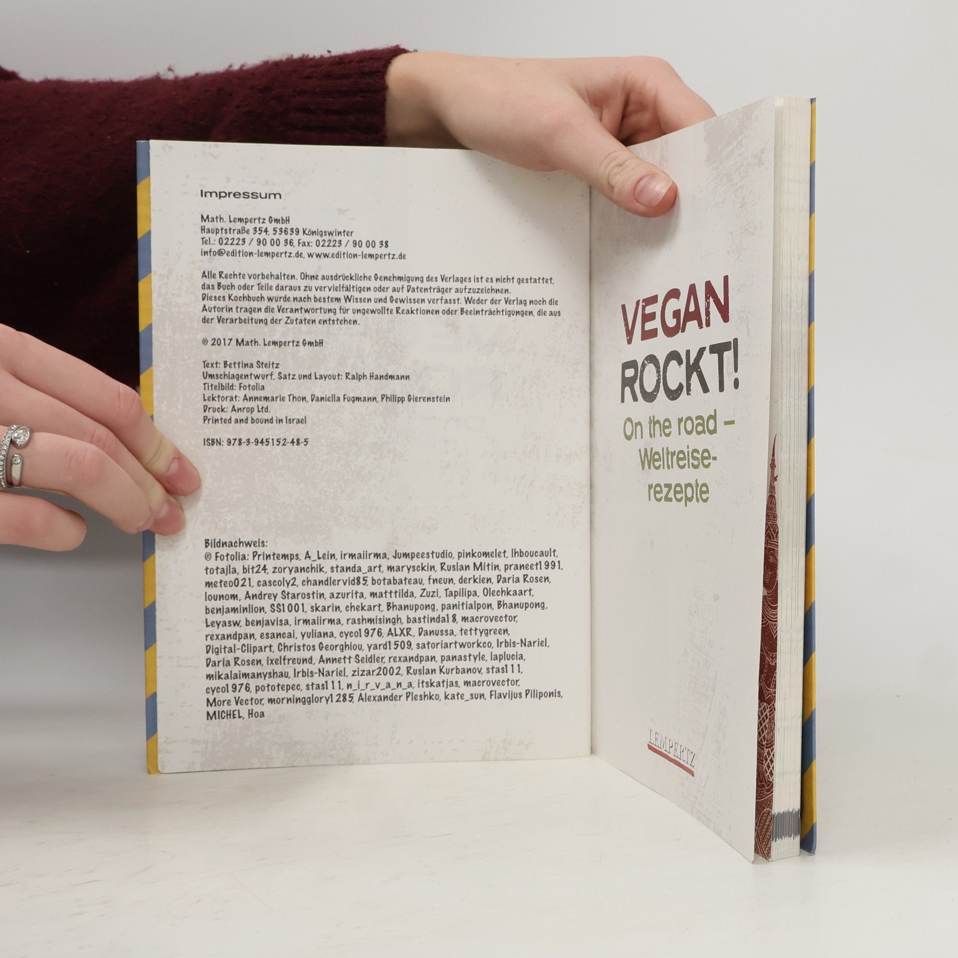 Bettina Steitz Vegan rockt! - On the Road - Weltreiserezepte
