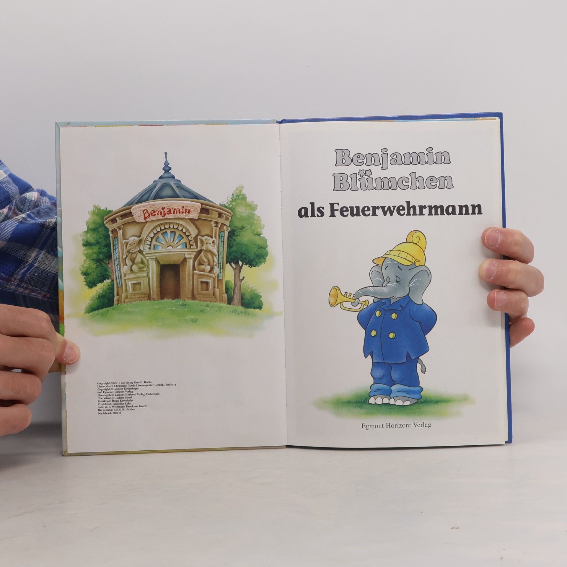 Autorenkollektiv Benjamin Blümchen - als Feuerwehrmann