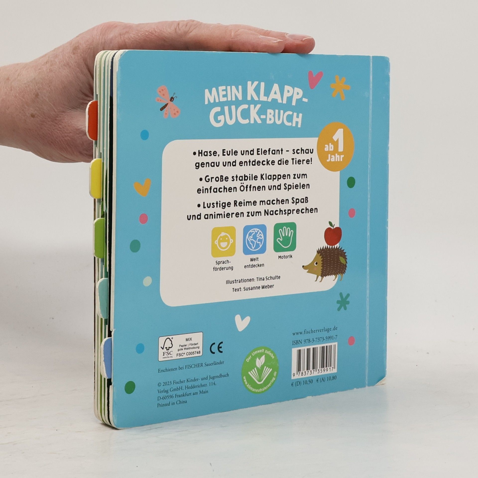 Susanne Weber-Will Mein Klapp-Guck-Buch: Welches Tier kennst du hier?
