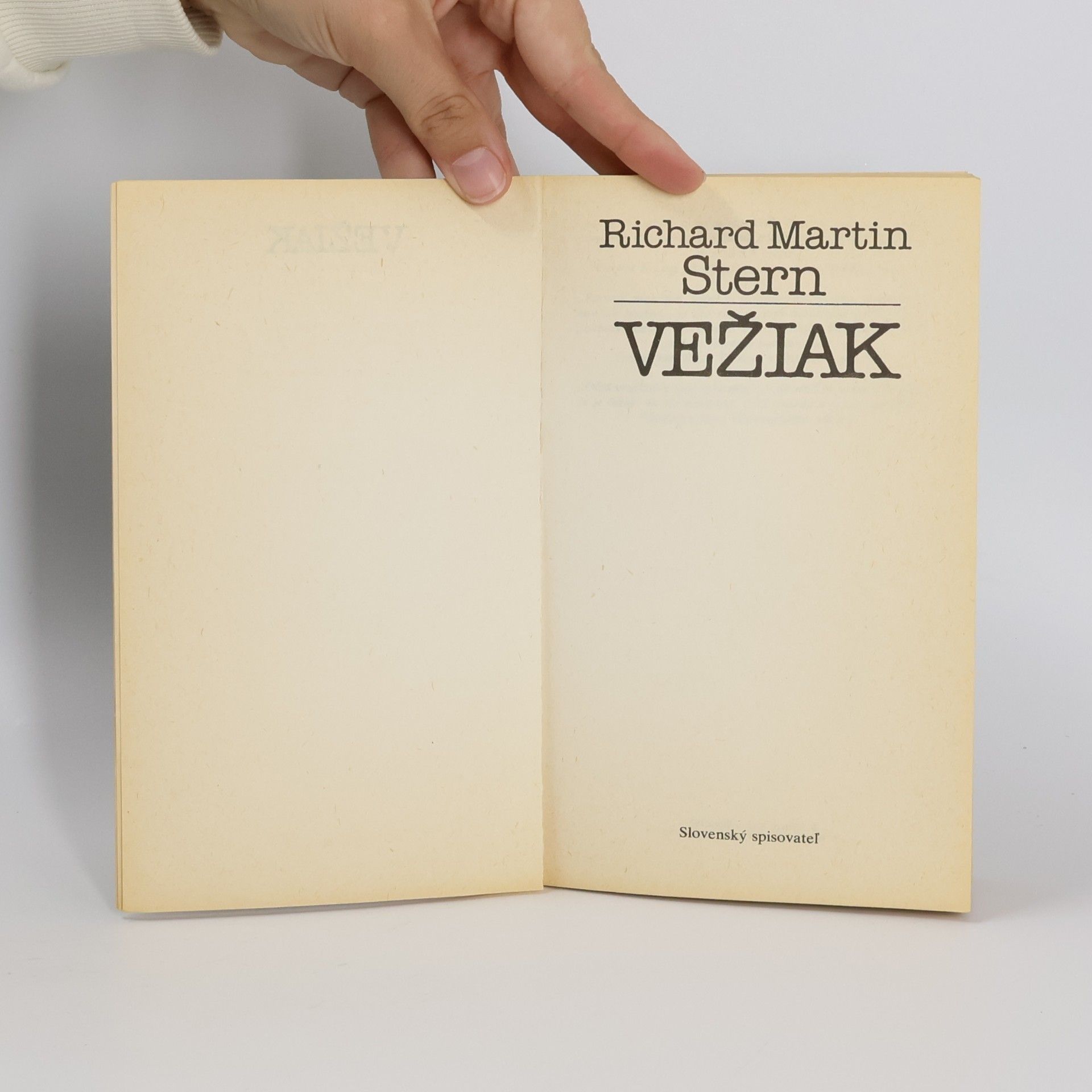 Richard Martin Stern Věžák