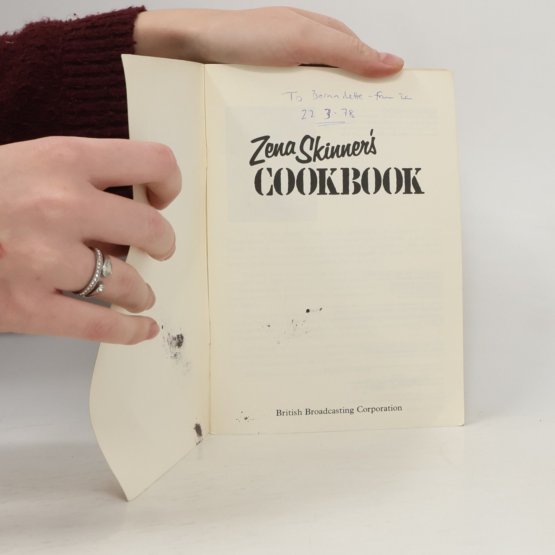 Zena Skinner Zena Skinner's Cookbook