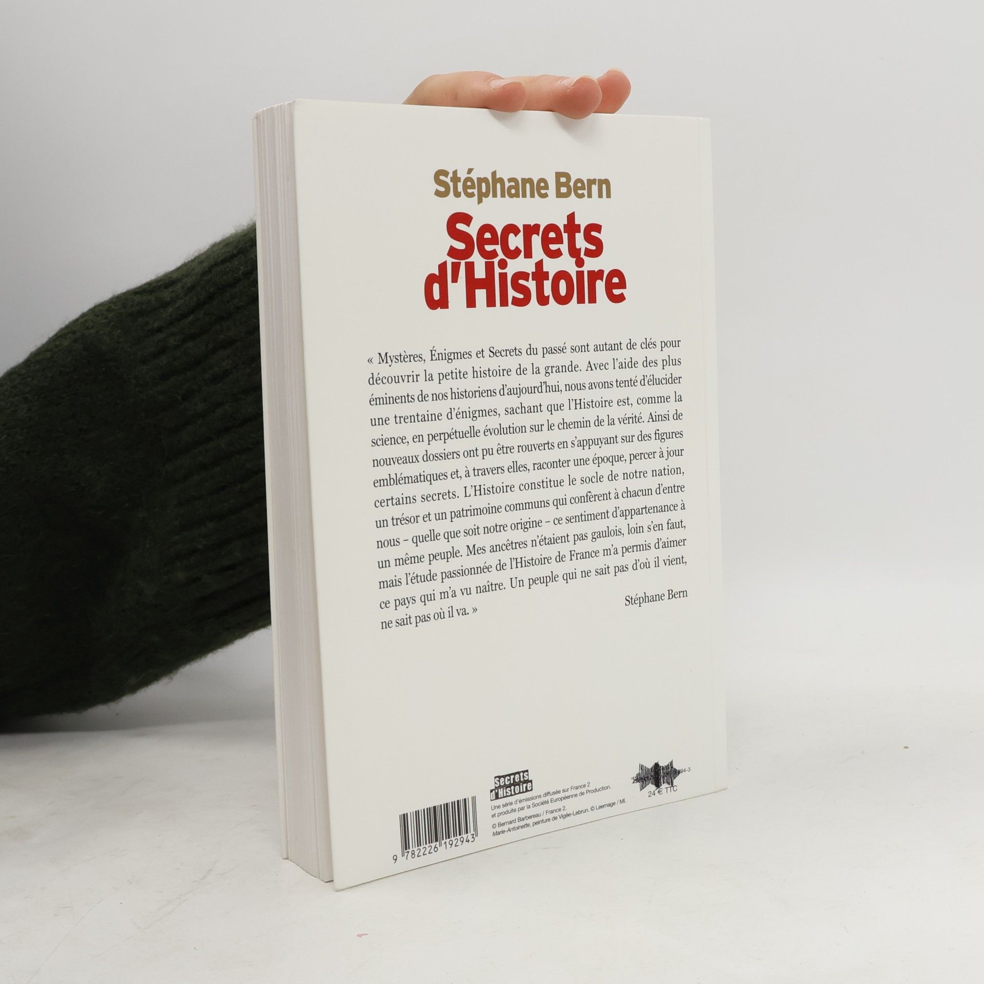 Stéphane Bern Secrets d'Histoire