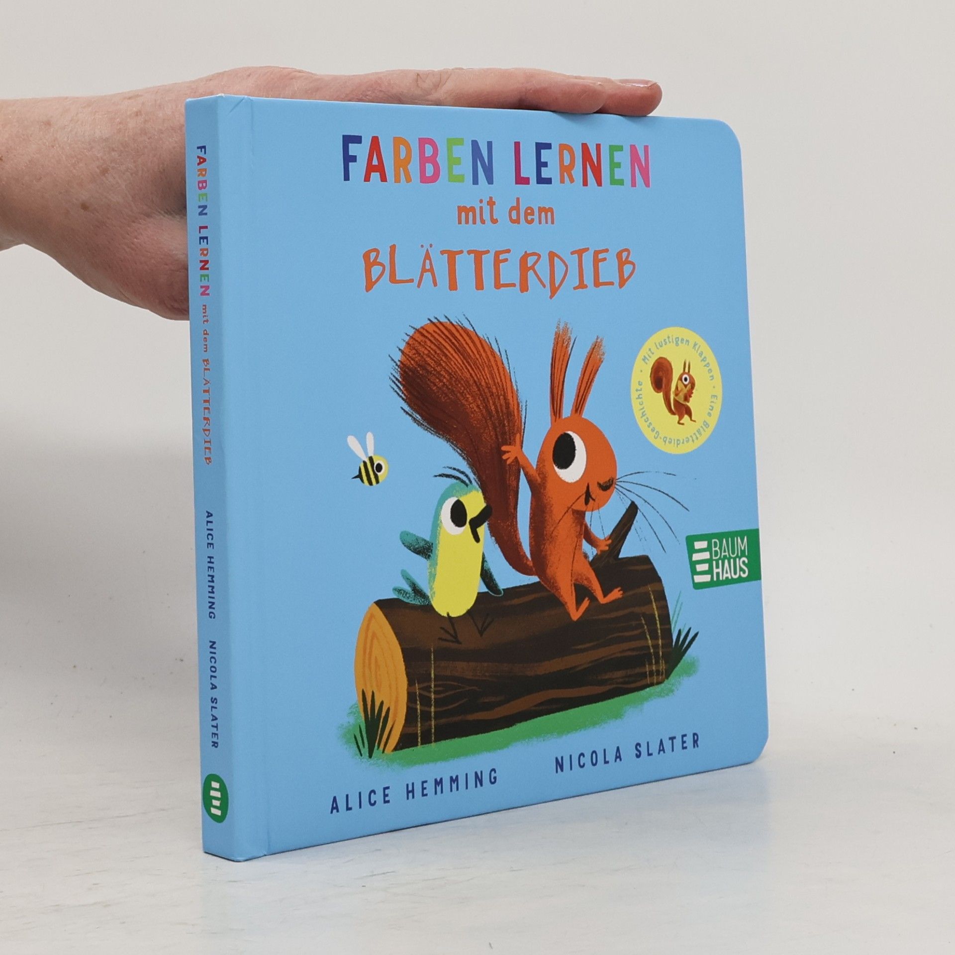 Farben lernen mit dem Blätterdieb