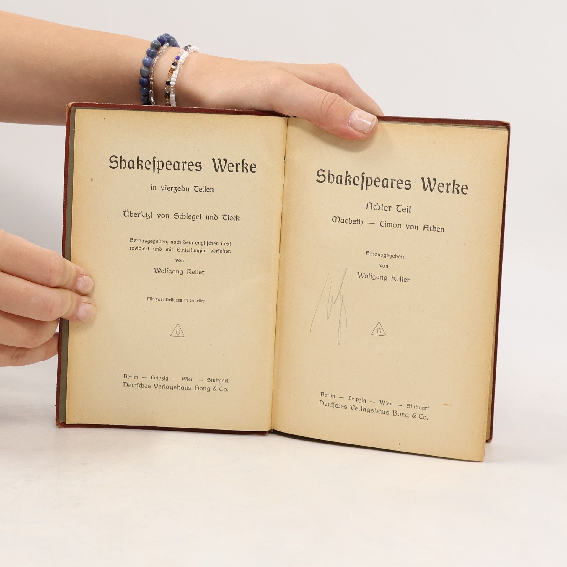 Kolektiv autorů Shakespeares Werke. Achter Teil
