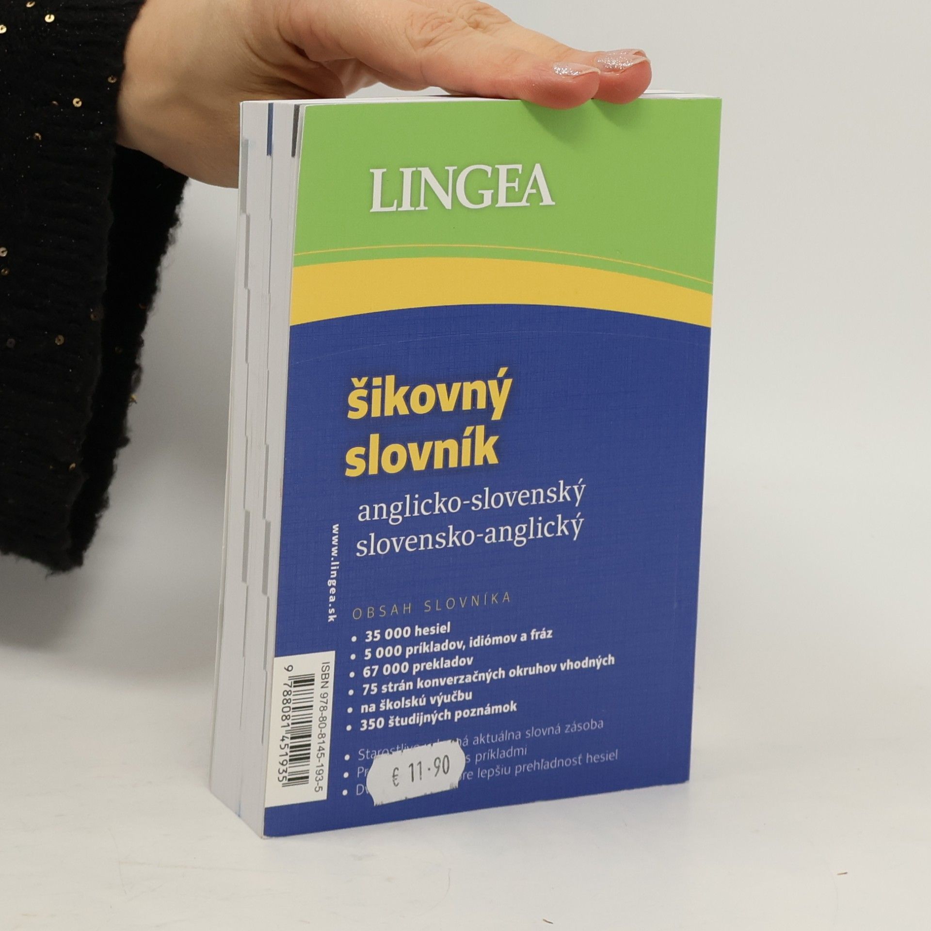 Kolektiv autorů Anglicko-slovenský, slovensko-anglický šikovný slovník – 4. vydanie