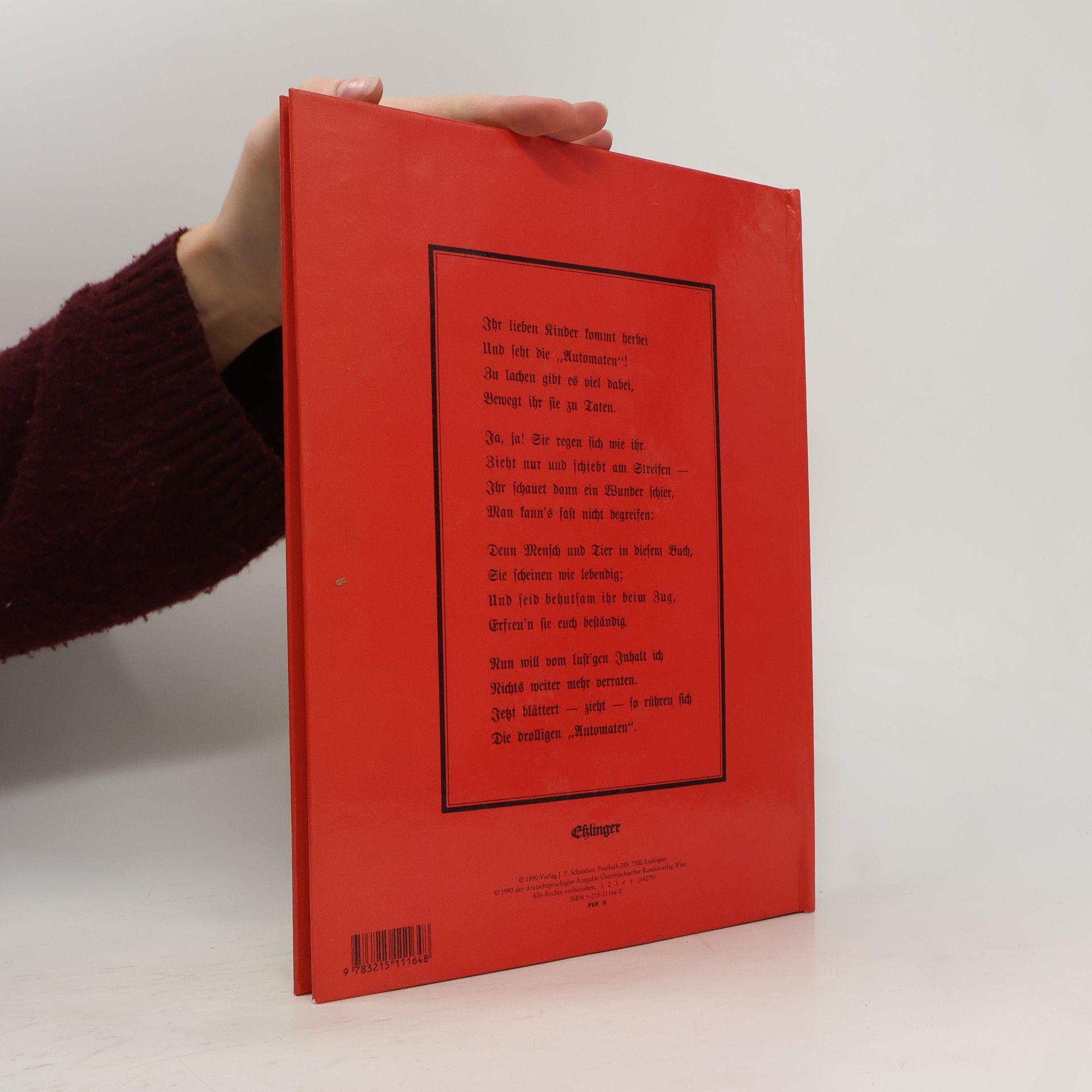 Lothar Meggendorfer Lustiges Automaten-Theater. Ein Ziehbilderbuch