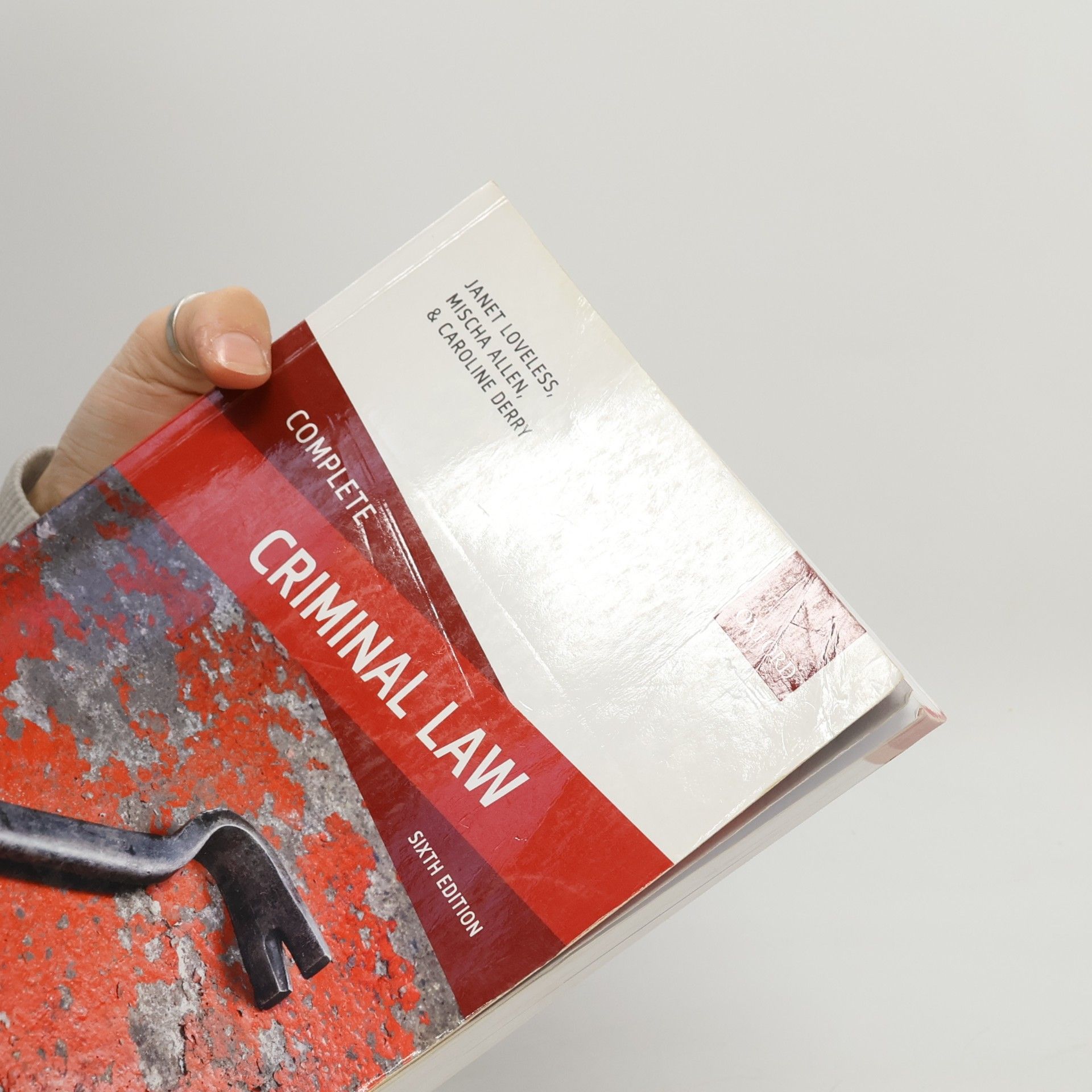 Janet Loveless Complete Criminal Law