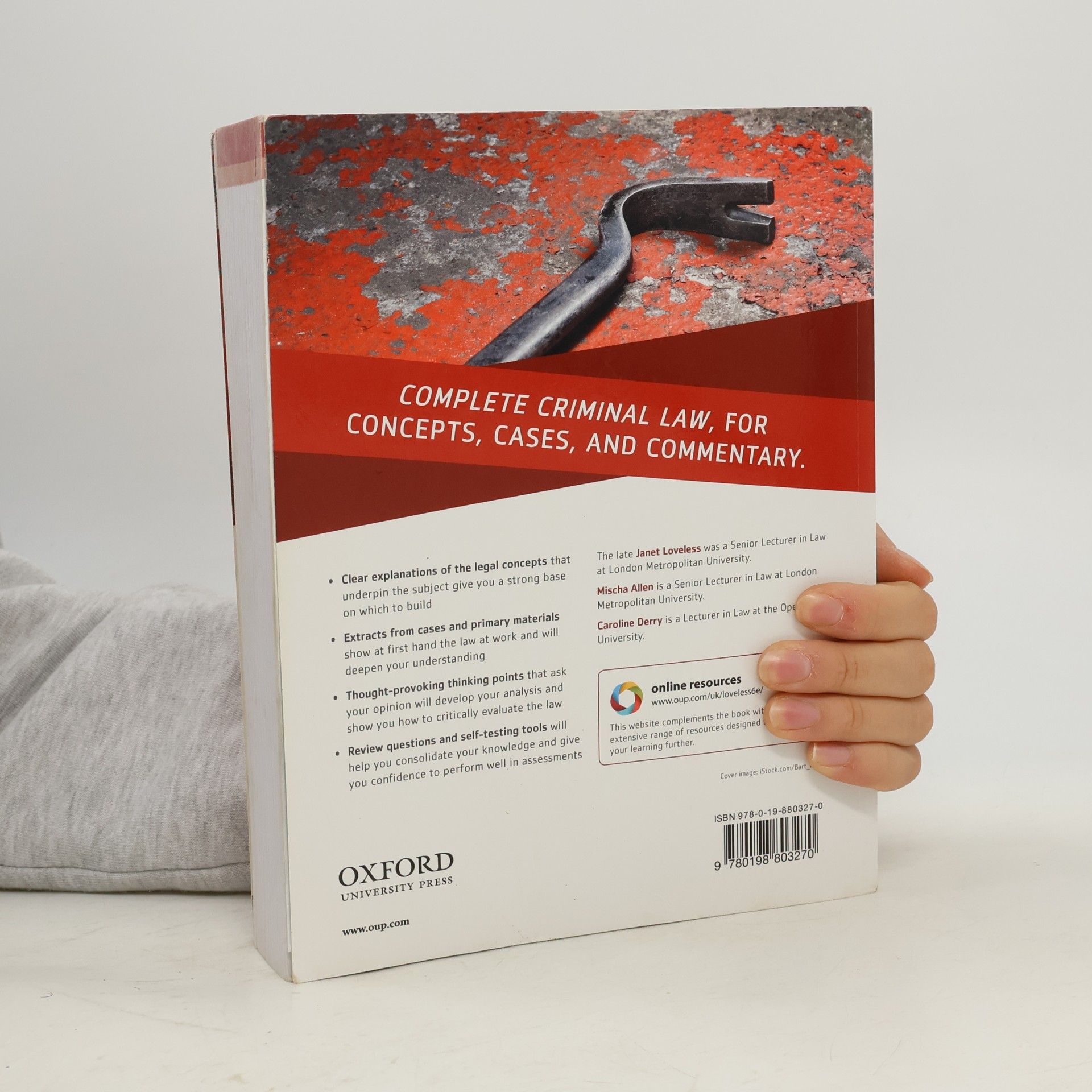 Janet Loveless Complete Criminal Law