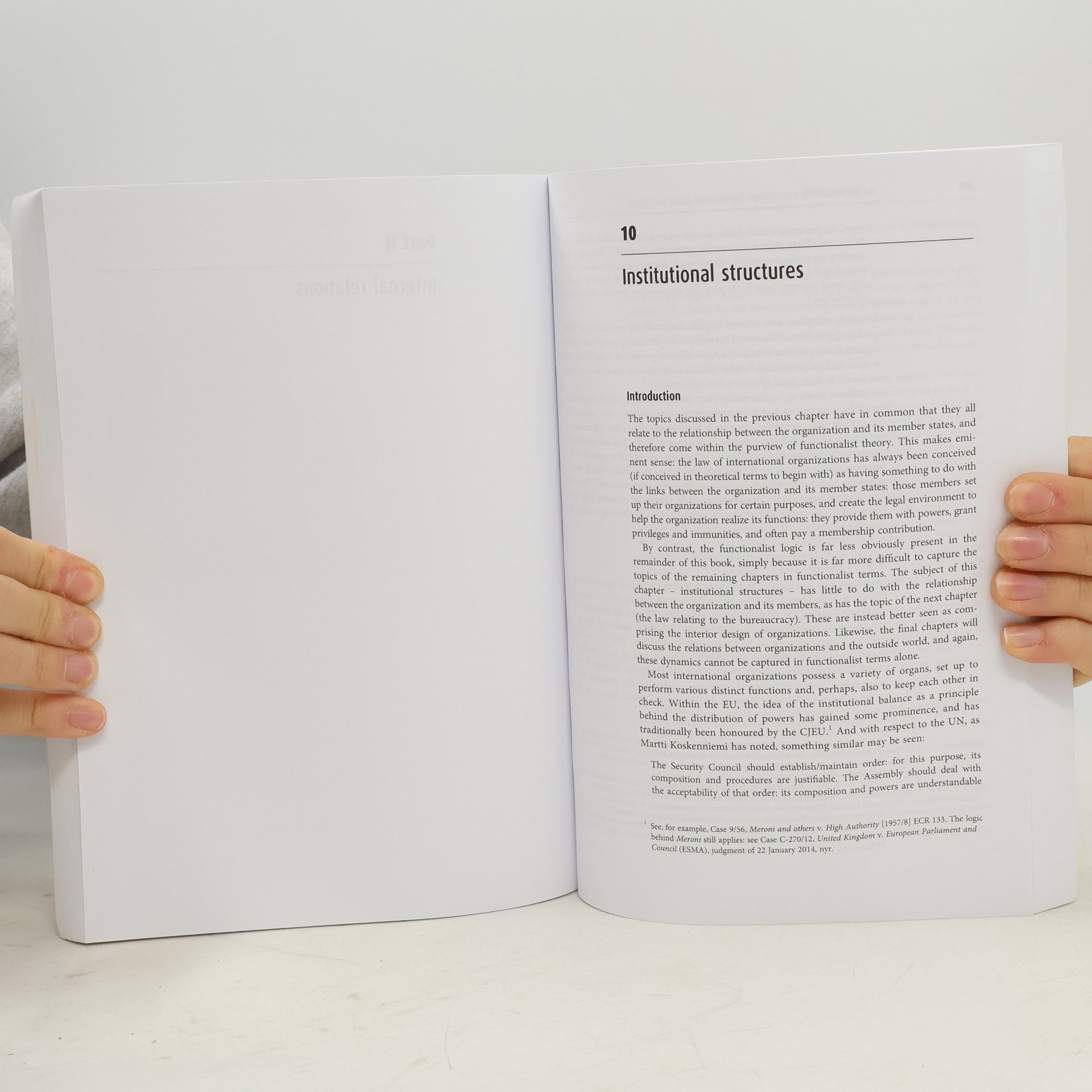 Jan Klabbers An Introduction to International Organizations Law