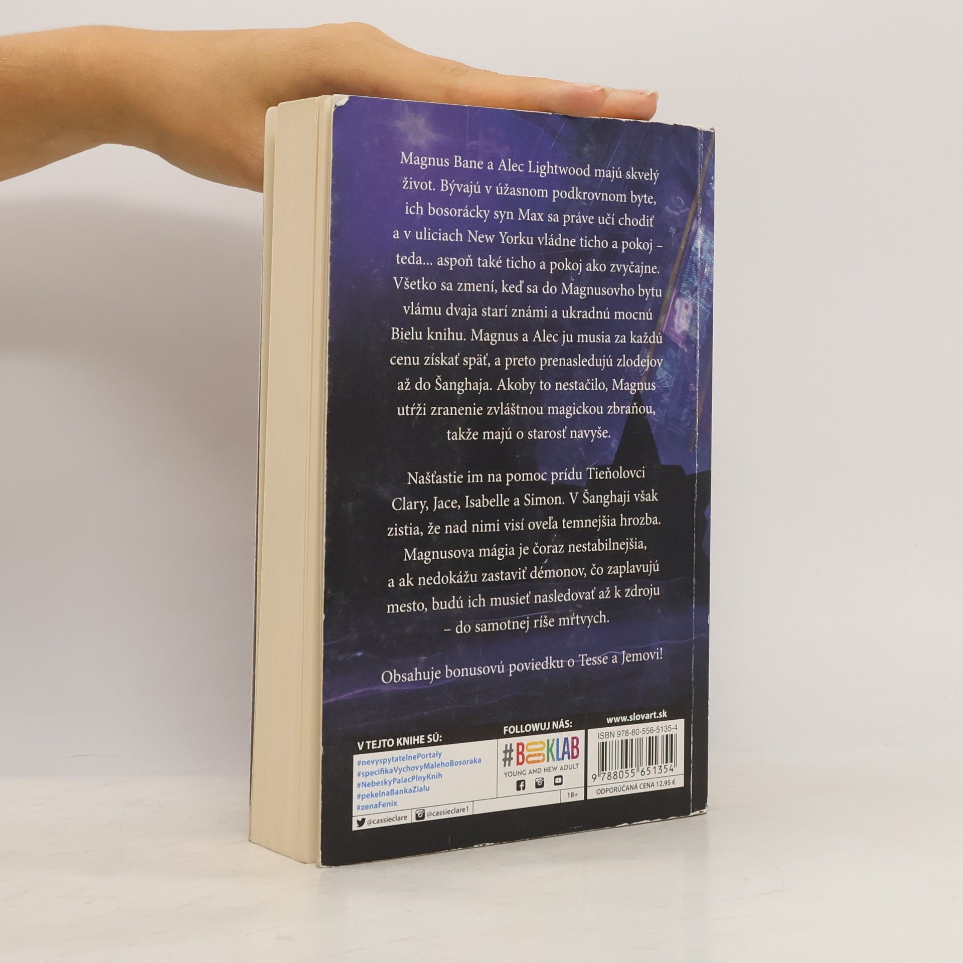 Cassandra Clare Stratená Biela kniha