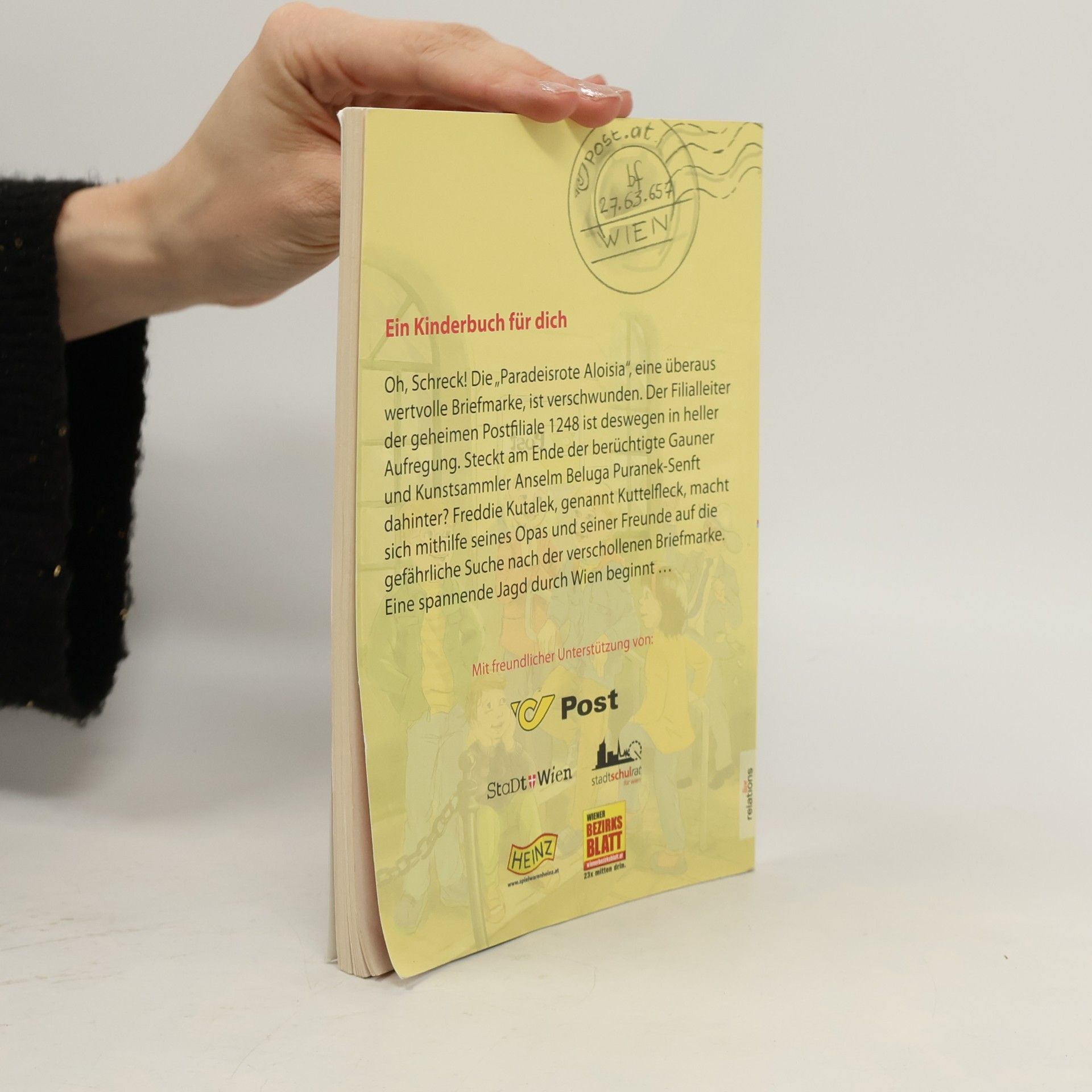 Christoph Mauz Ein Kinderbuch für dich. Die Jäger der verlorenen Briefmarke