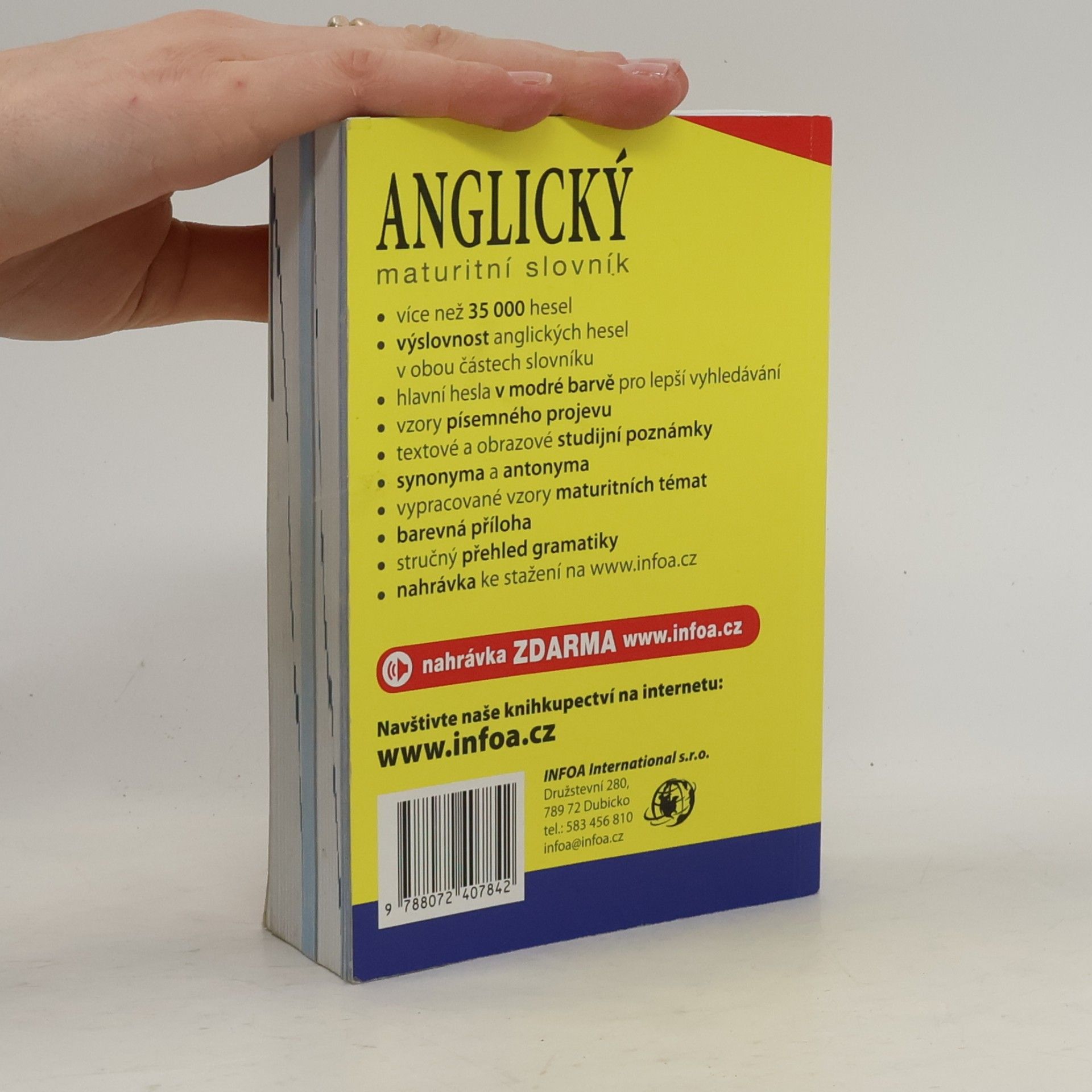Kolektiv autorů Anglický maturitní slovník : anglicko-český, česko-anglický Maturitní slovník
