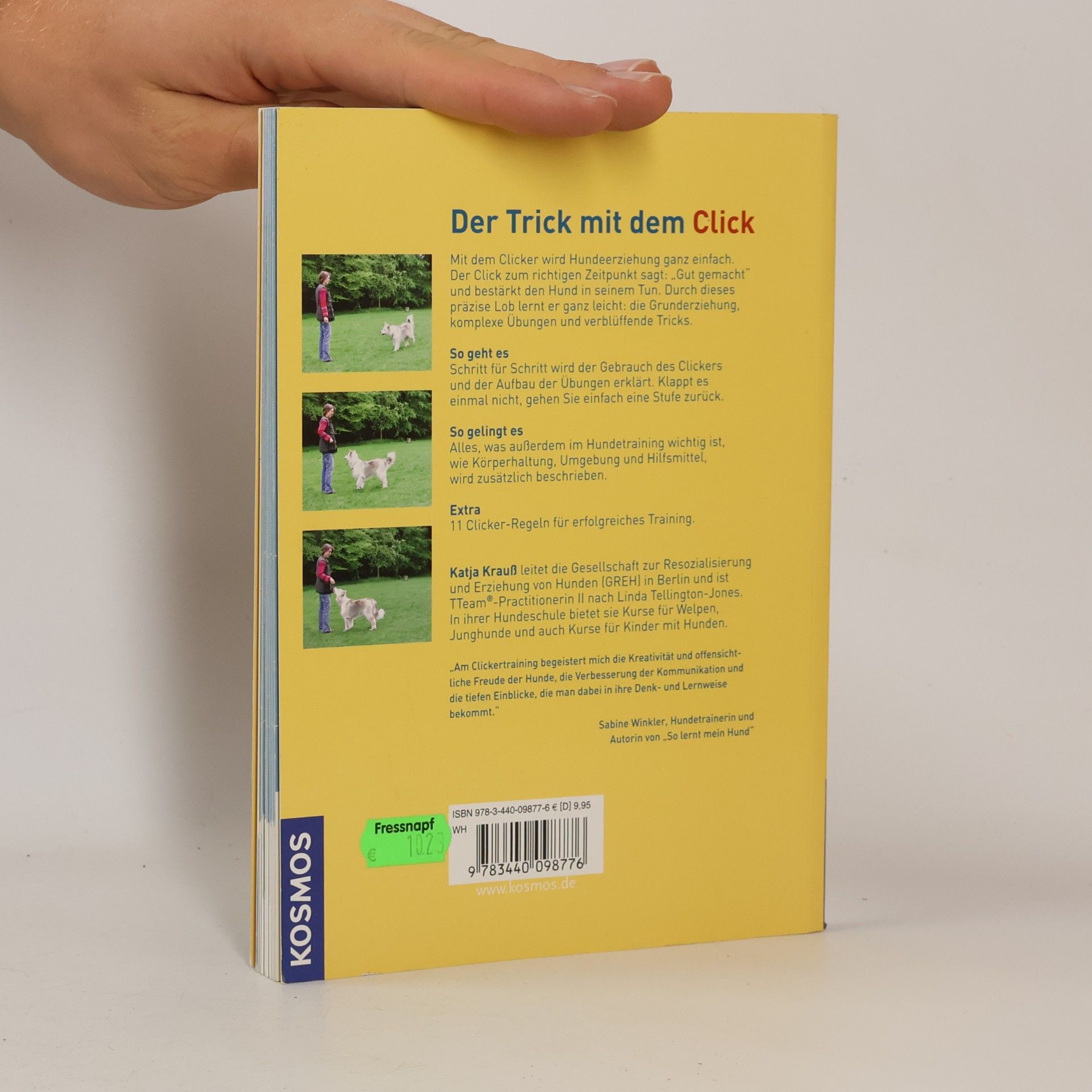Katja Krauß Hunde erziehen mit dem Clicker