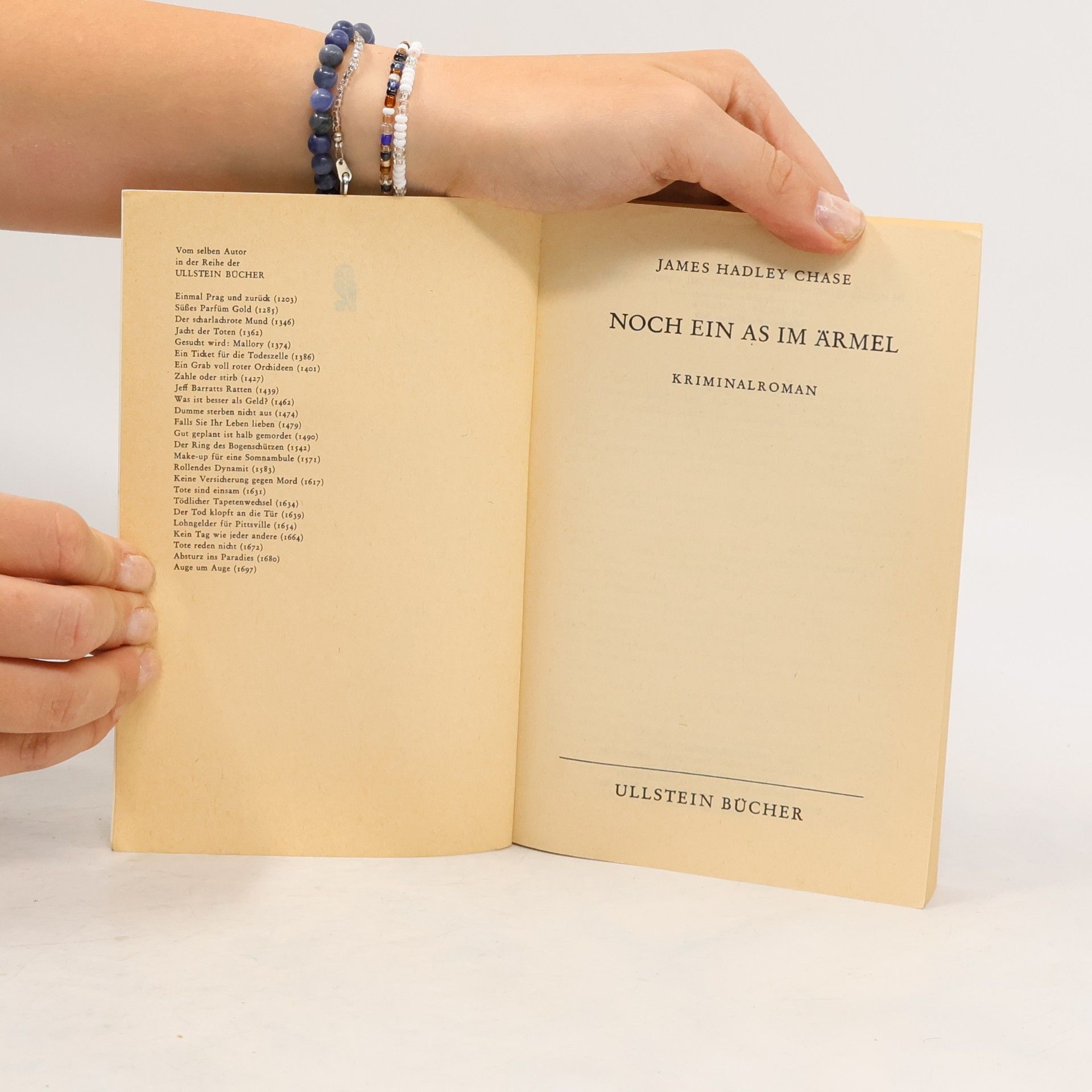 James Hadley Chase Noch ein As im Ärmel