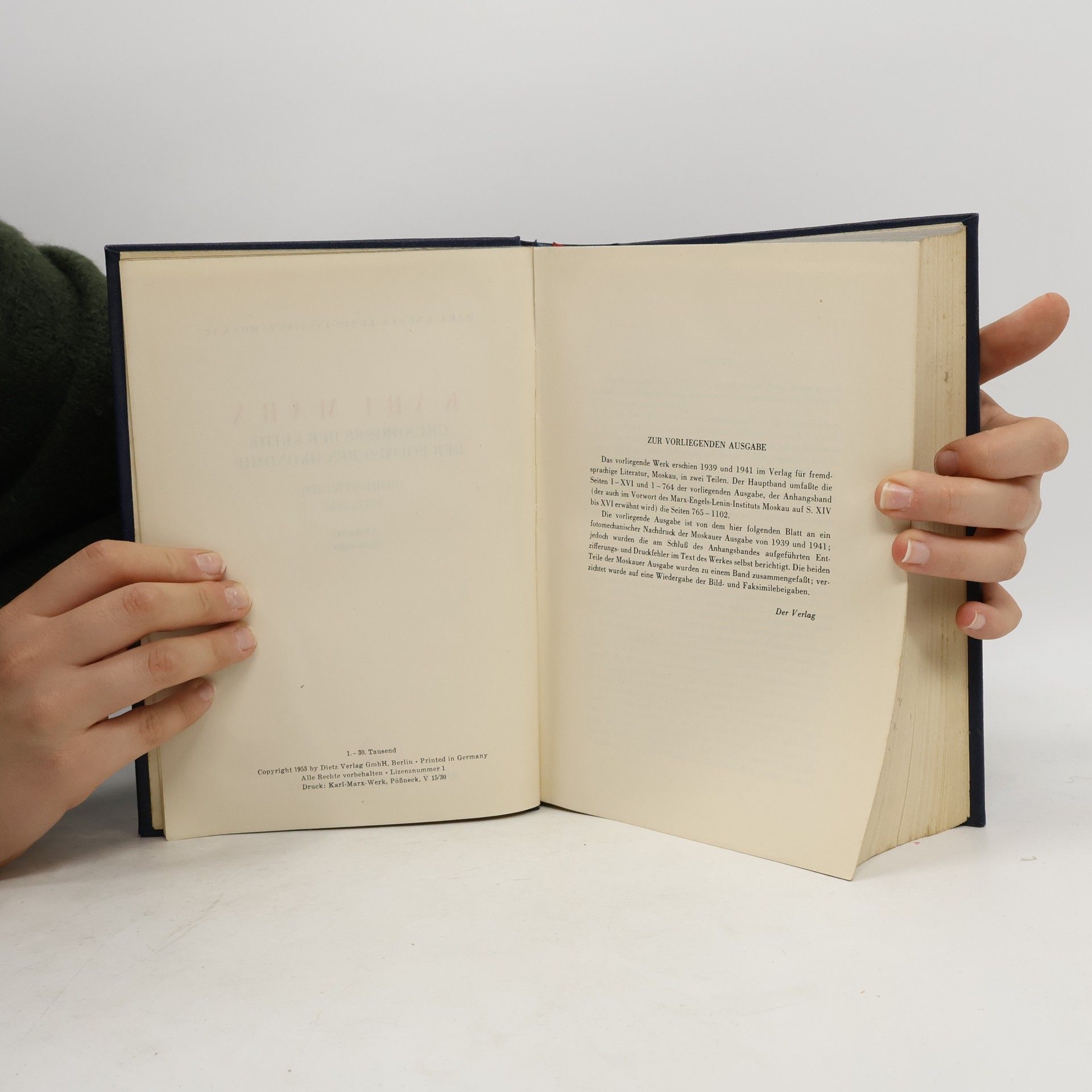 Karl Marx Grundrisse der Kritik der politischen Ökonomie