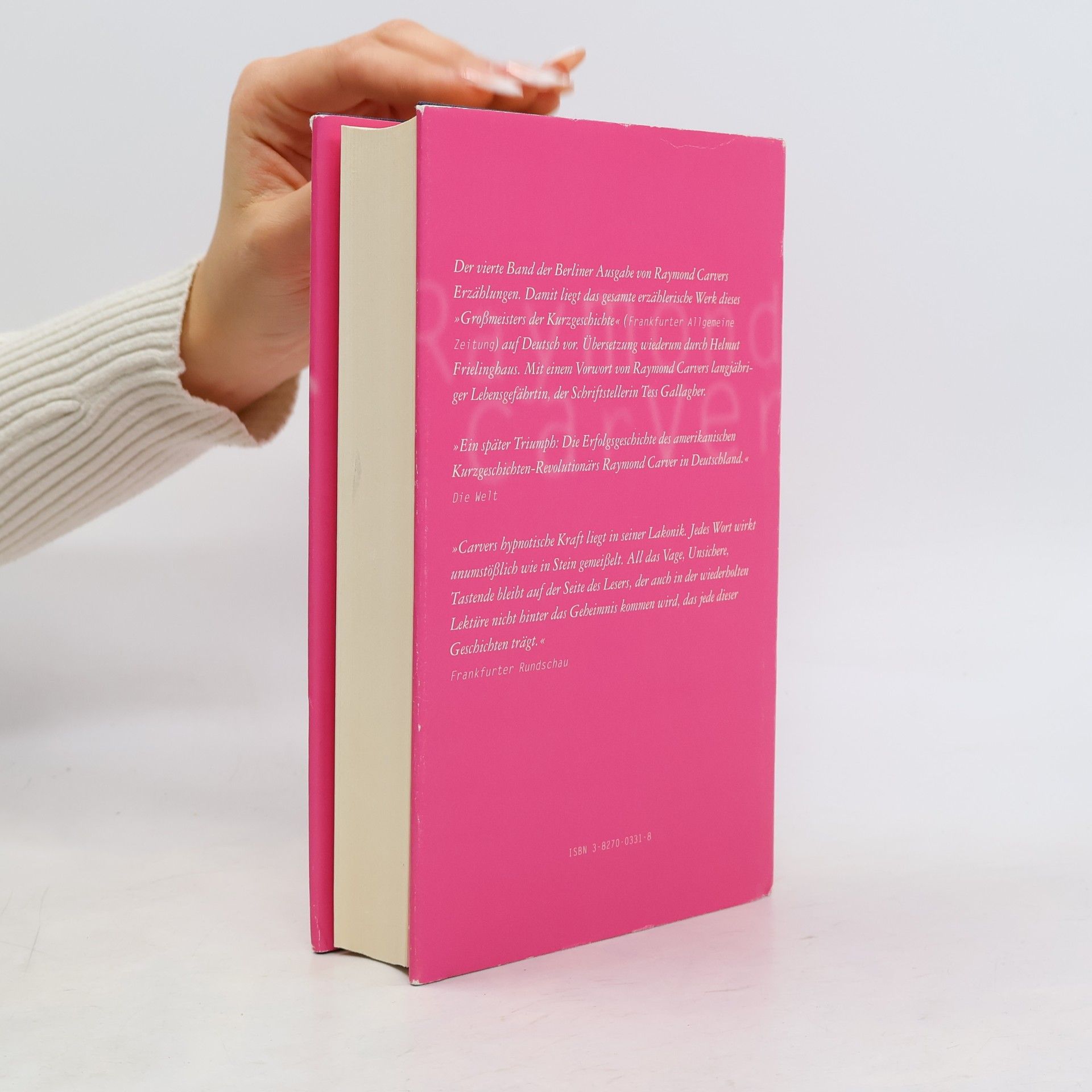 Raymond Carver Erste und letzte Storys