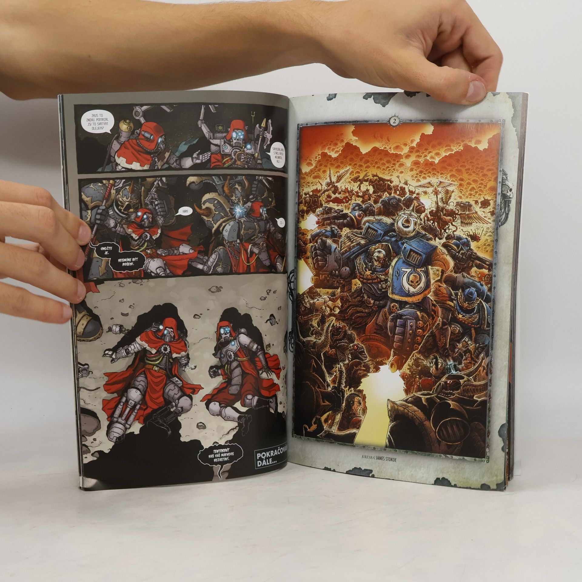 Kieron Gillen Warhammer 40000. Marneus Calgar