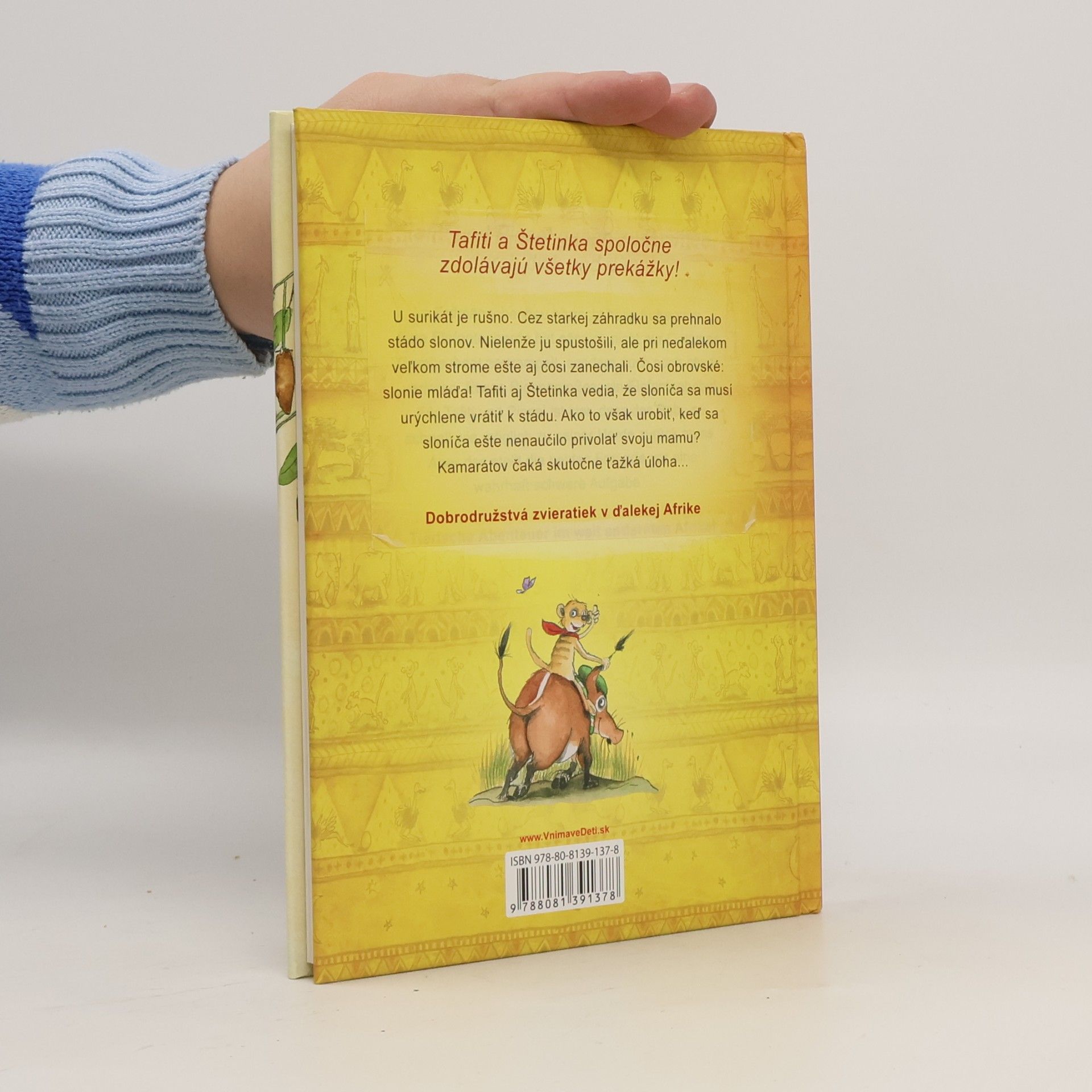 Collectif d'auteurs Tafiti a slonie mláďa