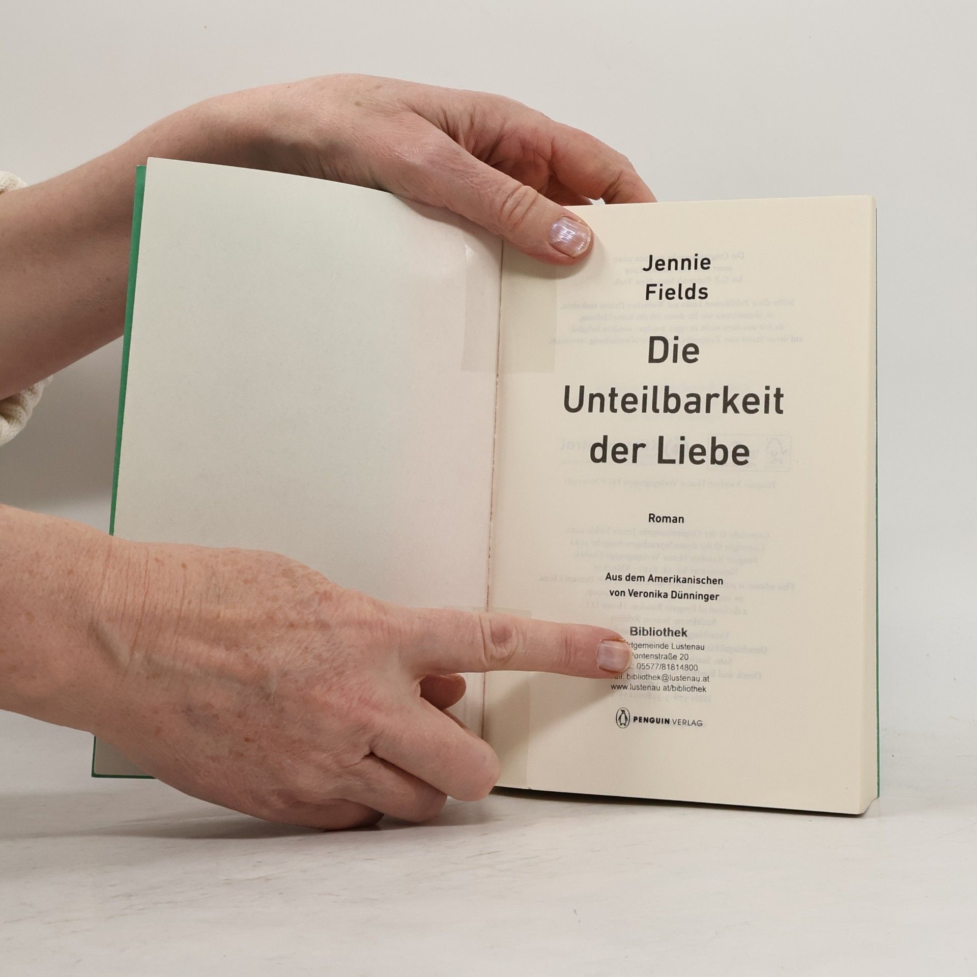 Jennie Fields Die Unteilbarkeit der Liebe