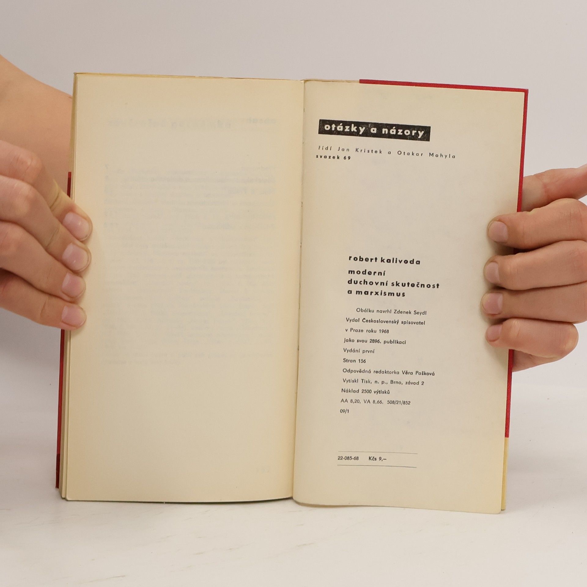 Robert Kalivoda Moderní duchovní skutečnost a marxismus