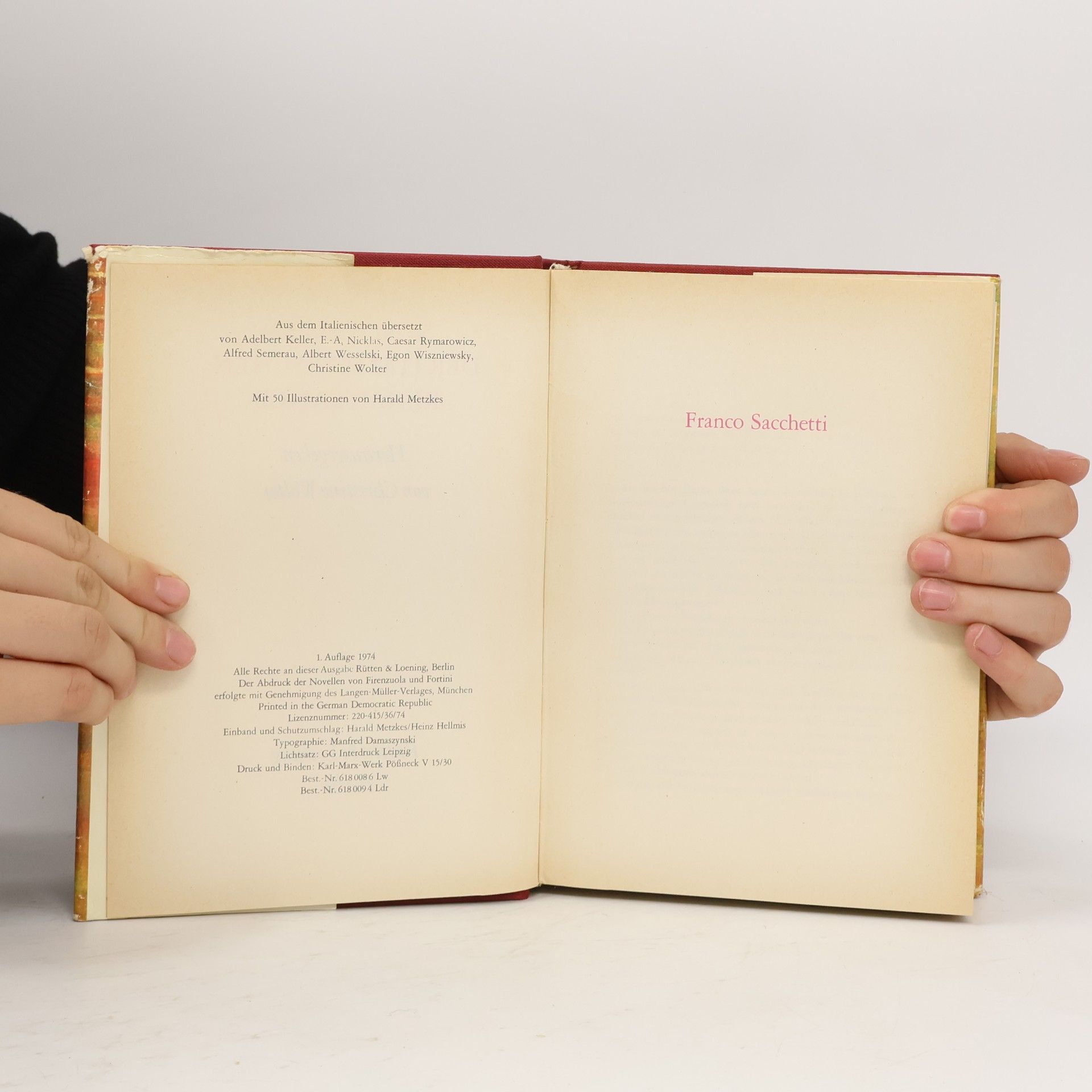 kolektiv 50 Novellen der italienischen Renaissance