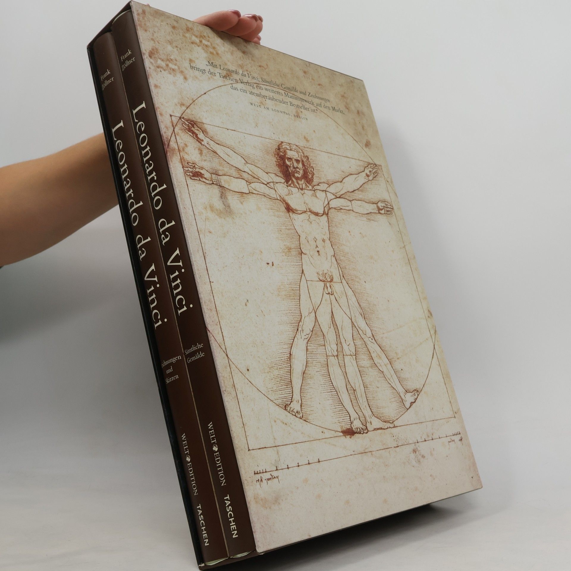 Leonardo da Vinci. Zeichnungen und Skizzen. Sämtliche Gemälde. Komplet.