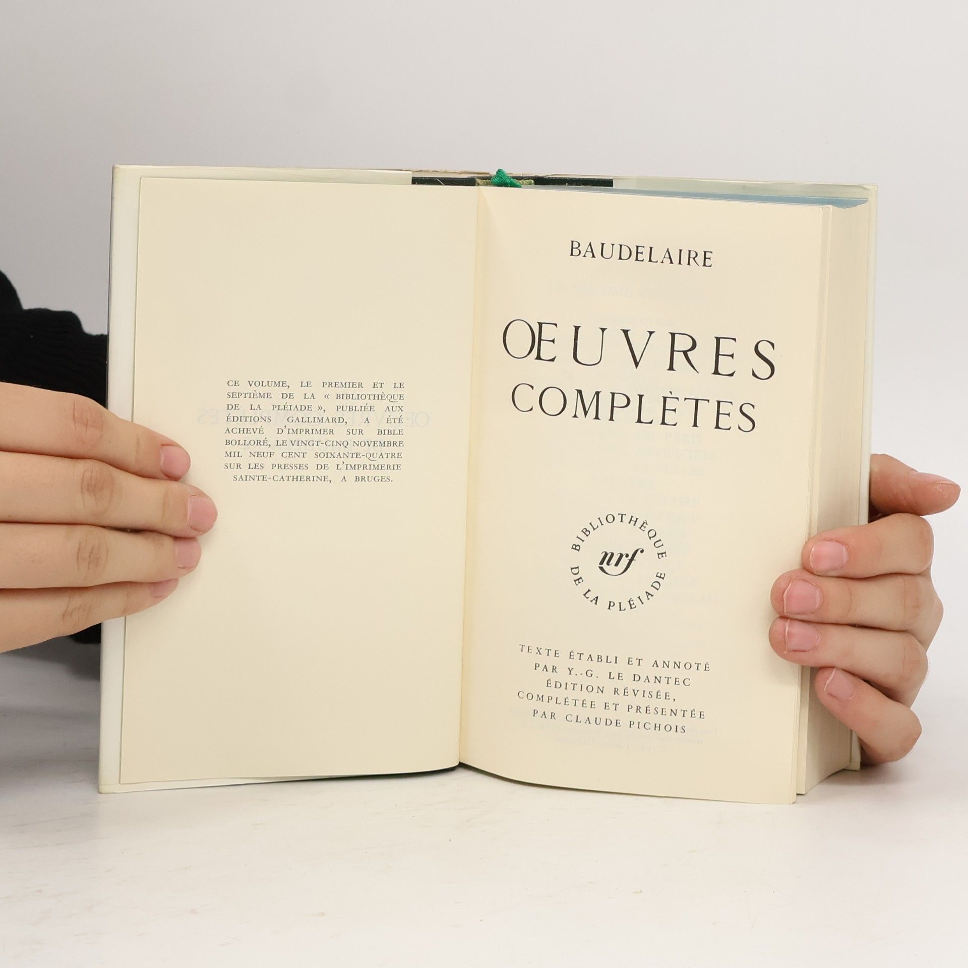 Charles Baudelaire Œuvres complètes