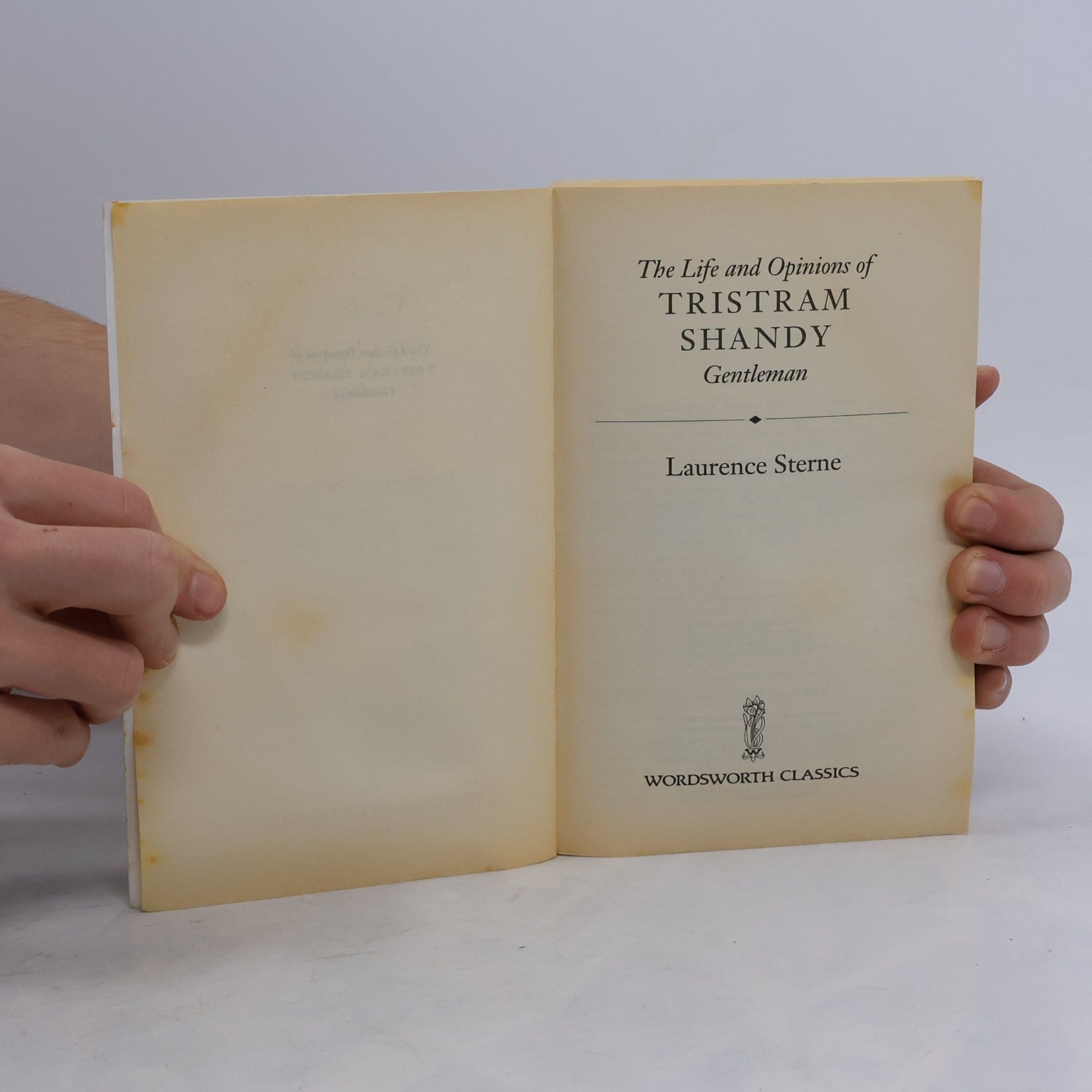Laurence Sterne Tristram Shandy
