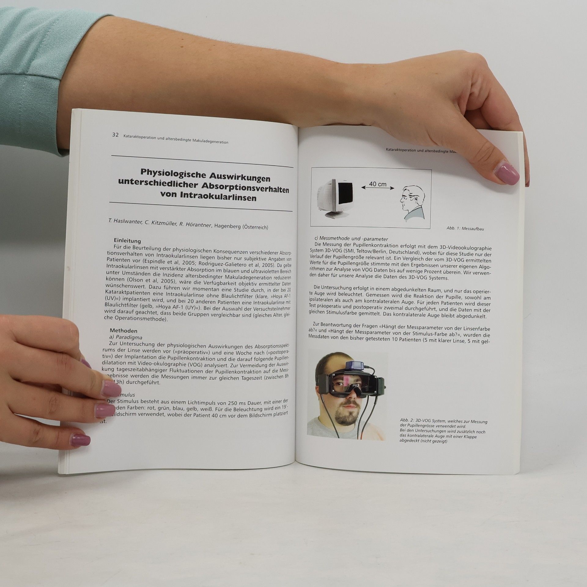 Hans Binder Kataraktoperation und altersbedingte Makuladegeneration