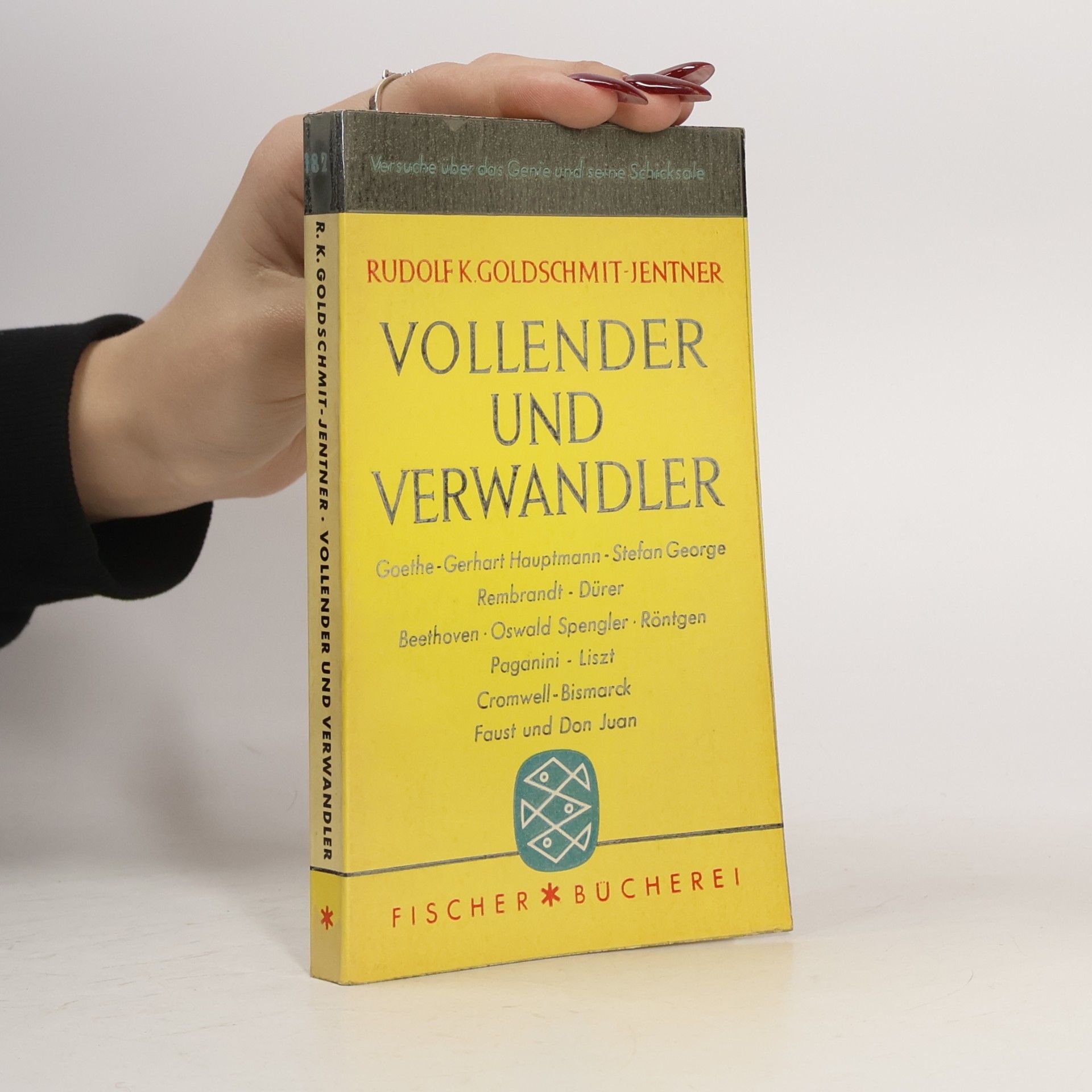 Rudolf K. Goldschmit-Jentner Vollender und Verwandler