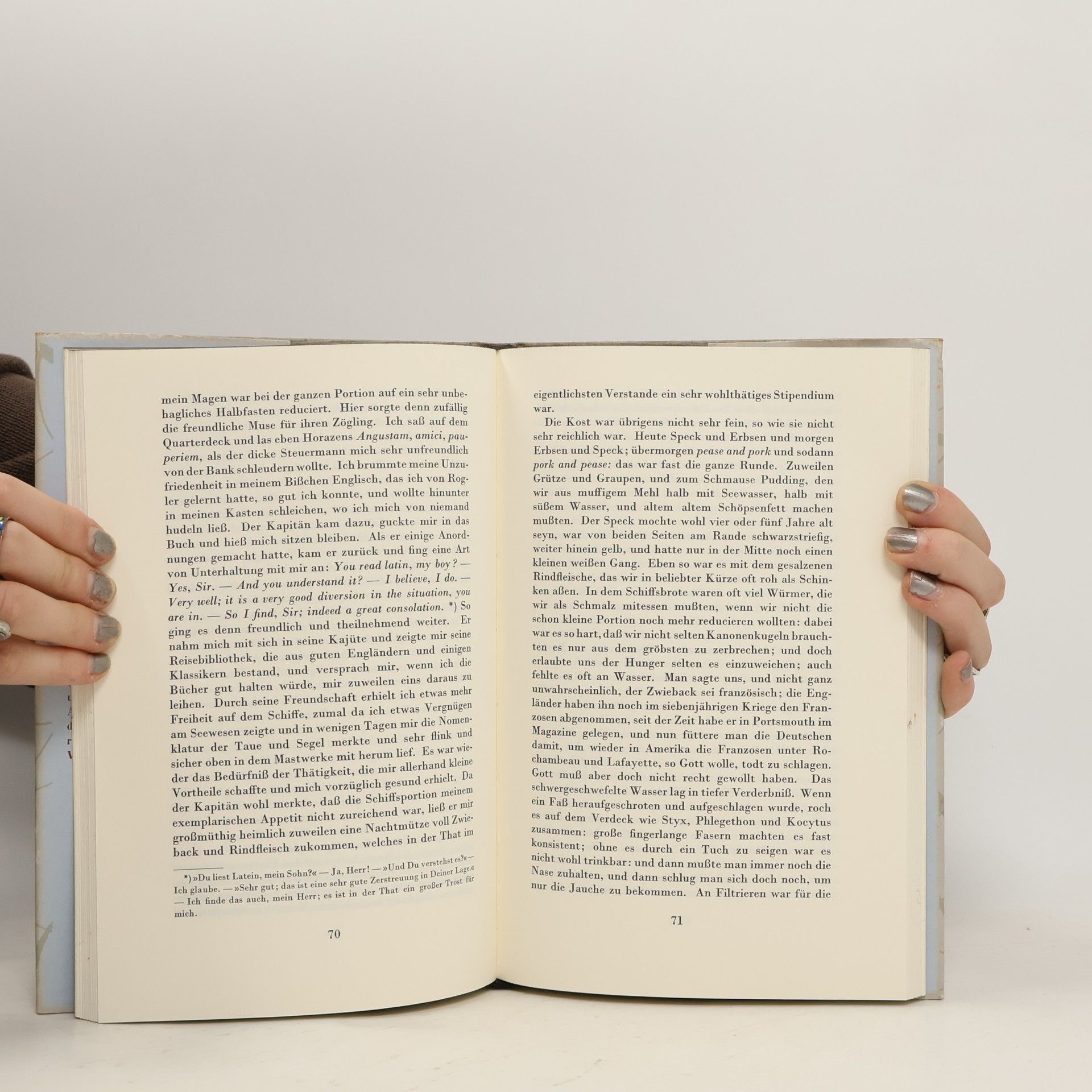Johann Gottfried Seume Krater Bibliothek: Mein Leben
