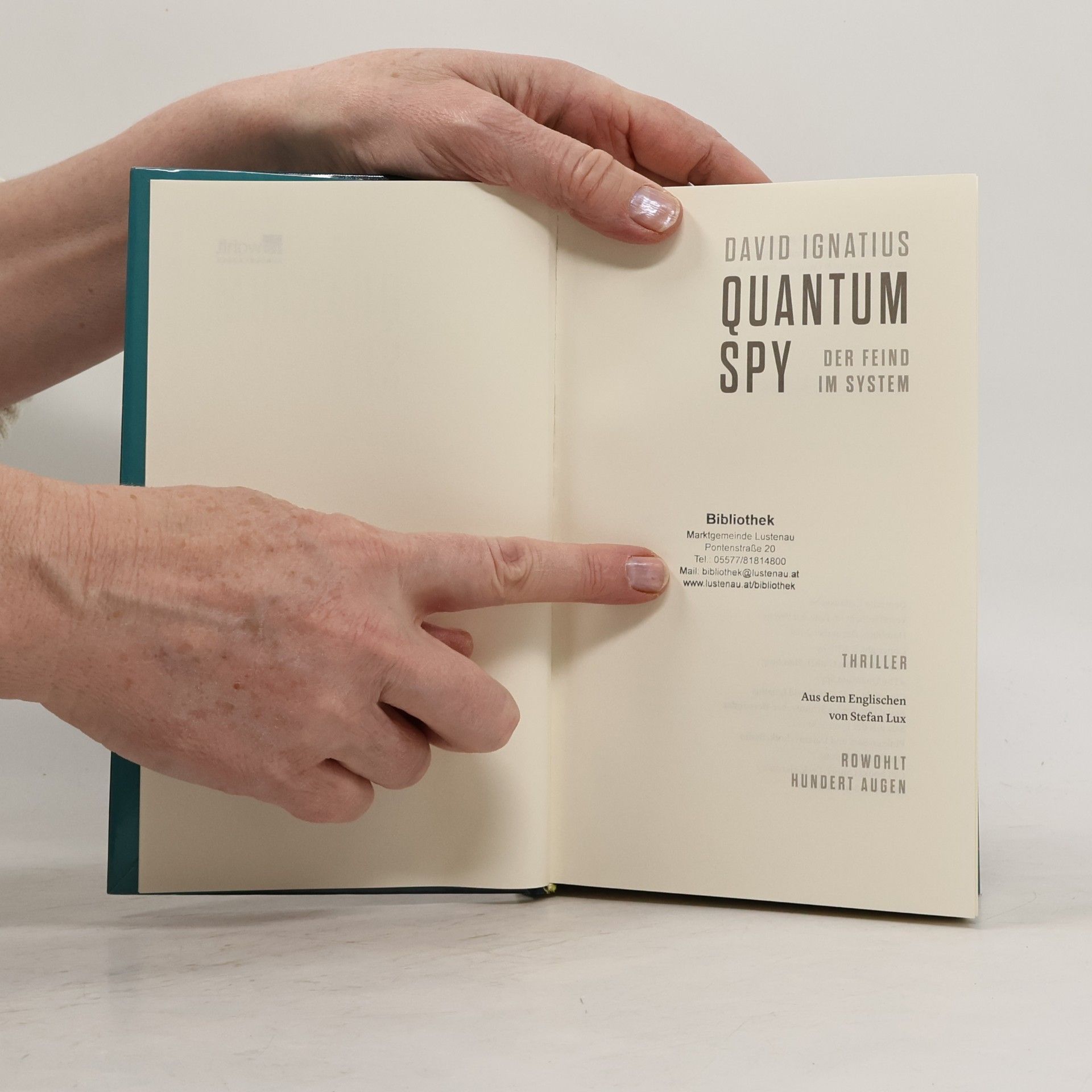 David Ignatius Quantum spy