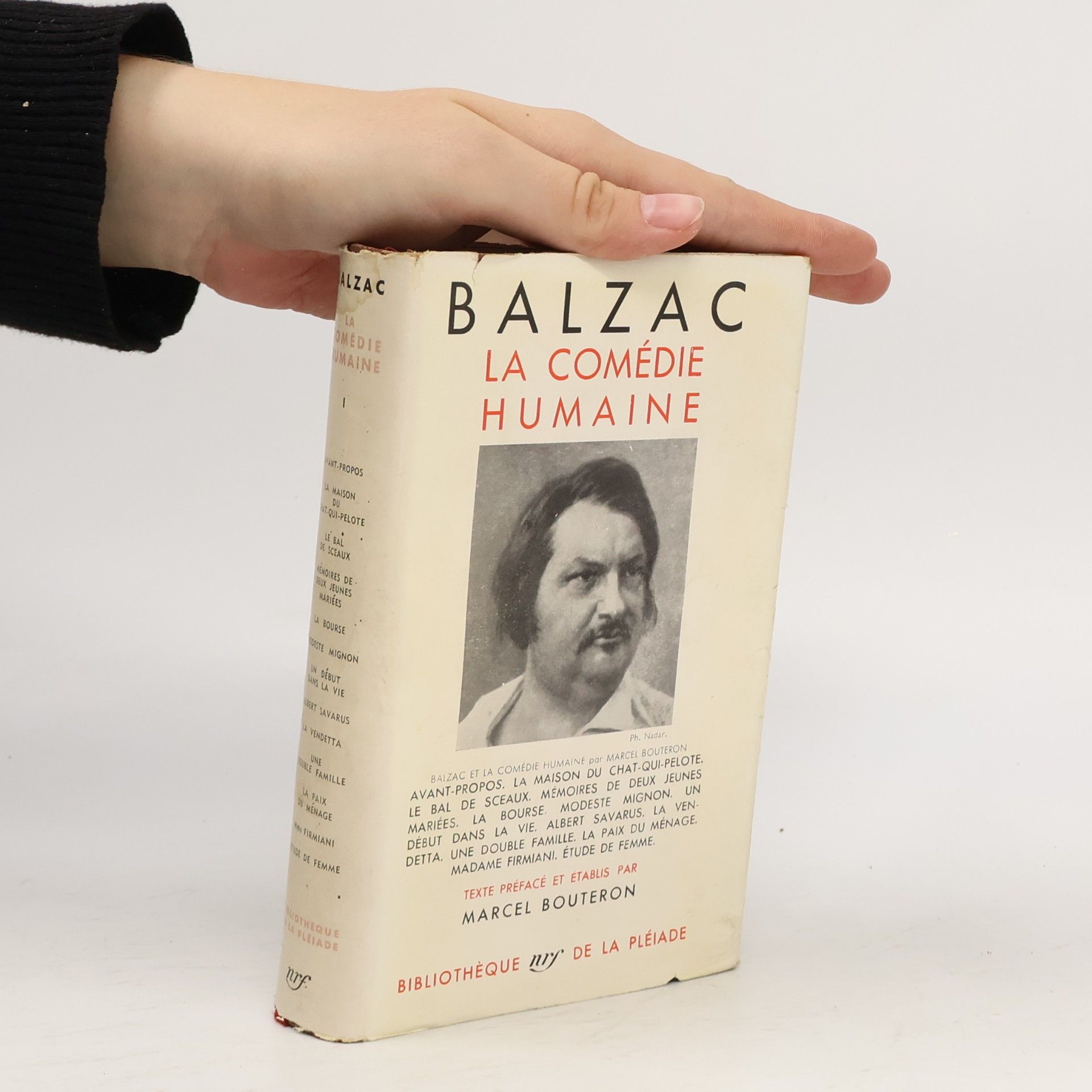 Honoré de Balzac La Comédie Humaine I.
